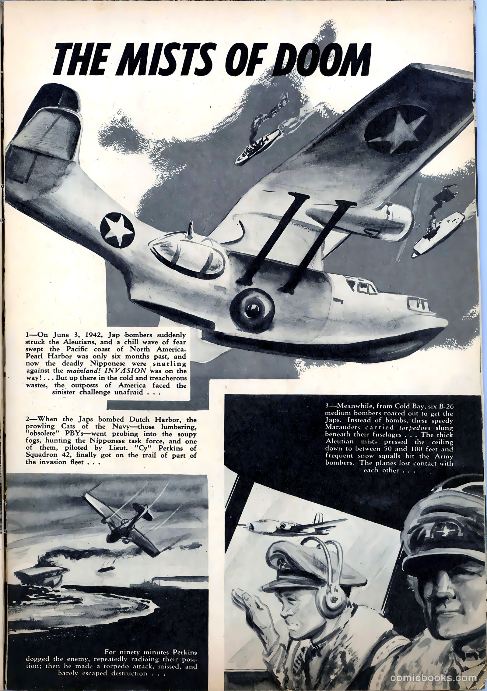 The American Air Forces #1 (1944, Magazine Enterprises) — page 21 of 52