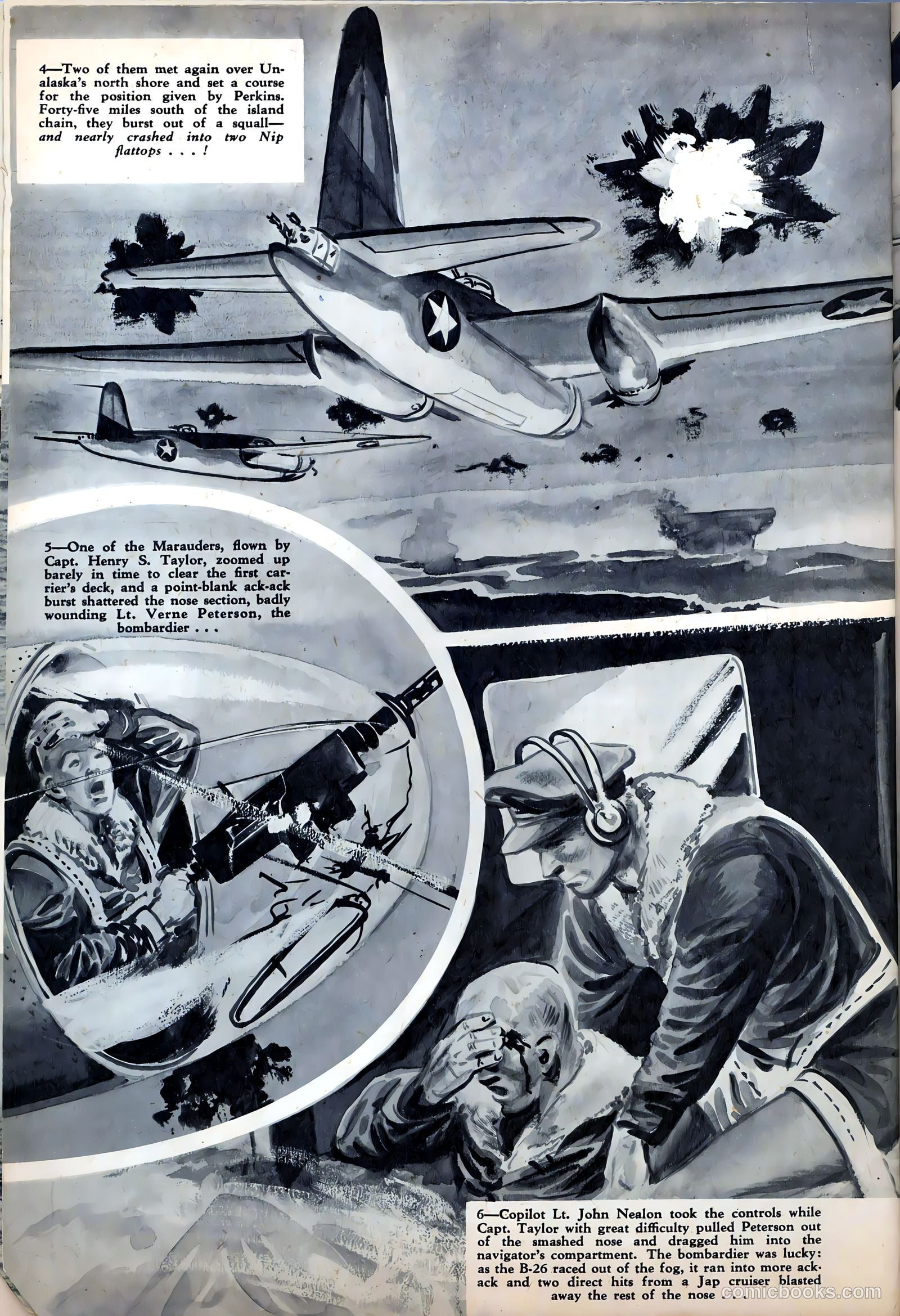 The American Air Forces #1 (1944, Magazine Enterprises) — page 22 of 52