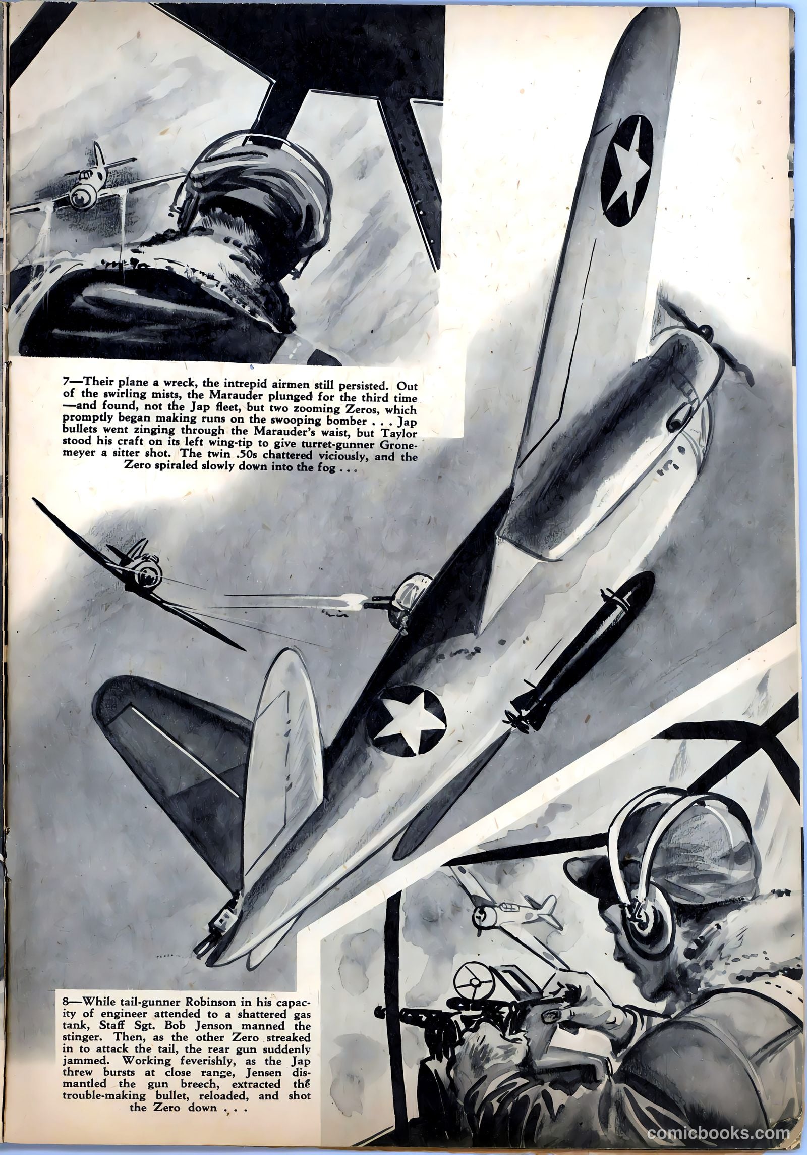 The American Air Forces #1 (1944, Magazine Enterprises) — page 23 of 52