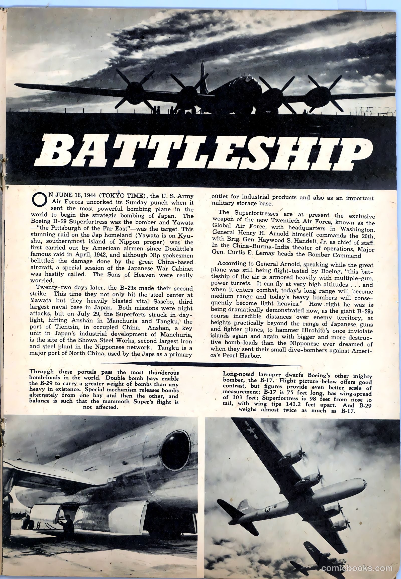 The American Air Forces #1 (1944, Magazine Enterprises) — page 25 of 52