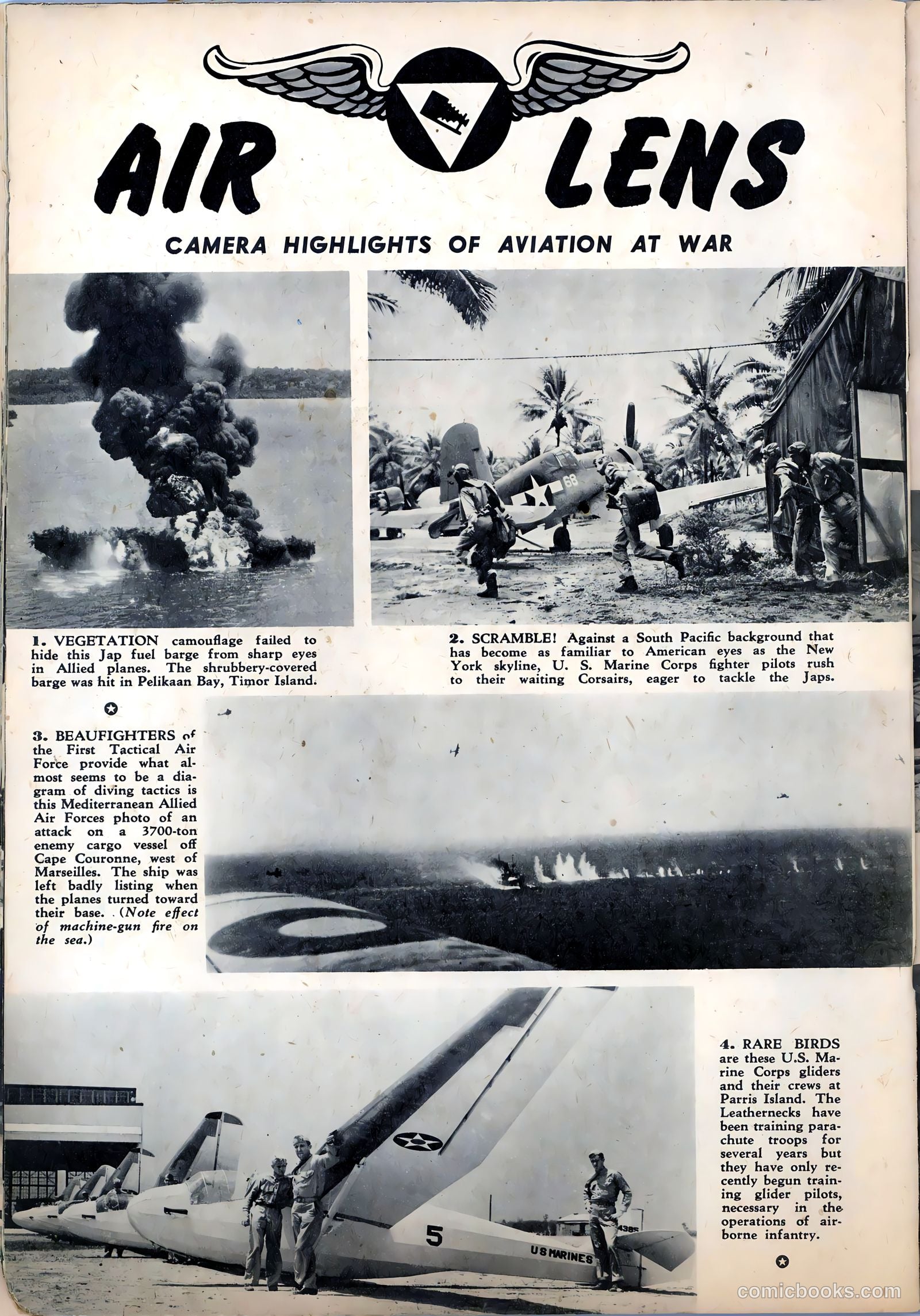 The American Air Forces #1 (1944, Magazine Enterprises) — page 28 of 52