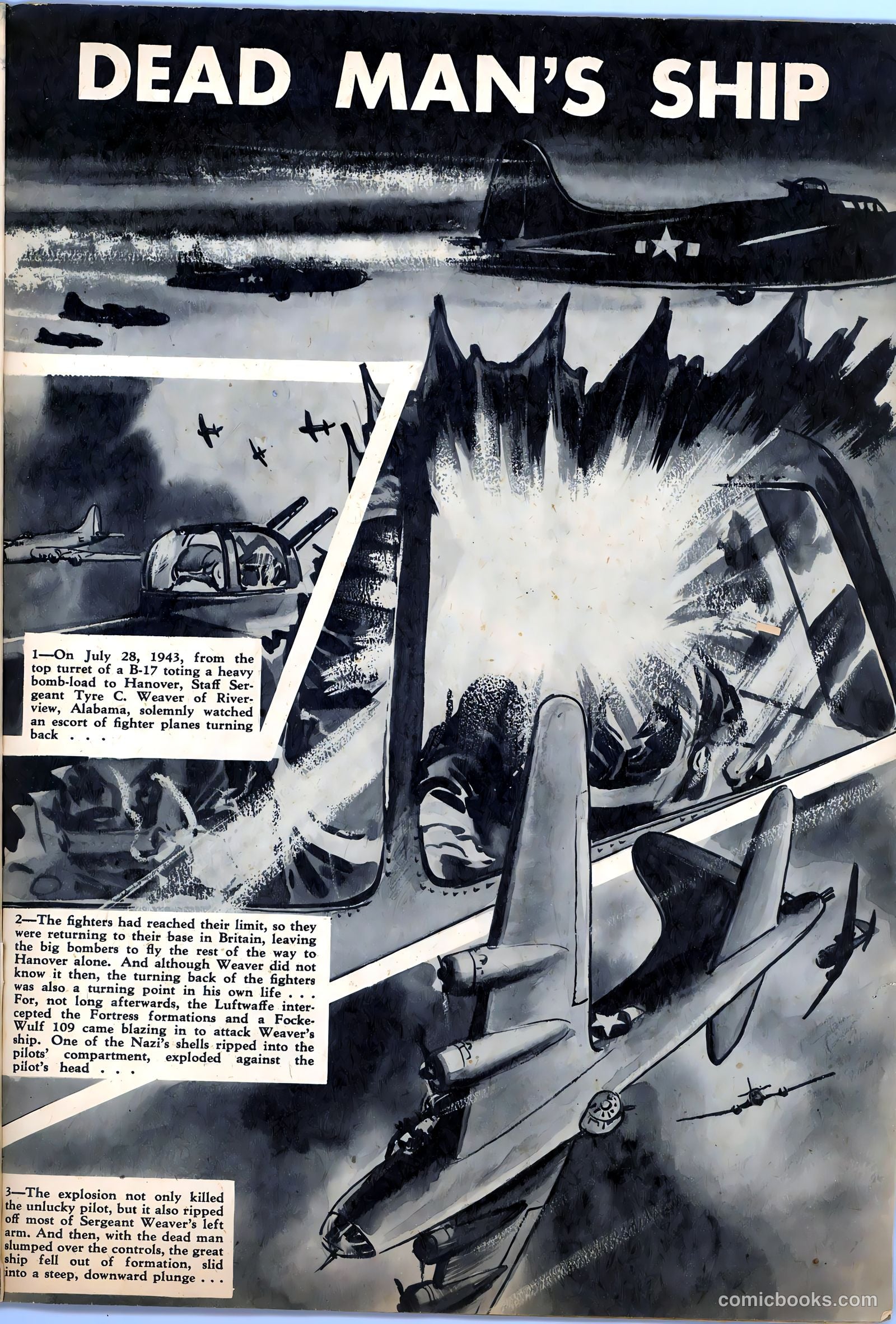 The American Air Forces #1 (1944, Magazine Enterprises) — page 31 of 52