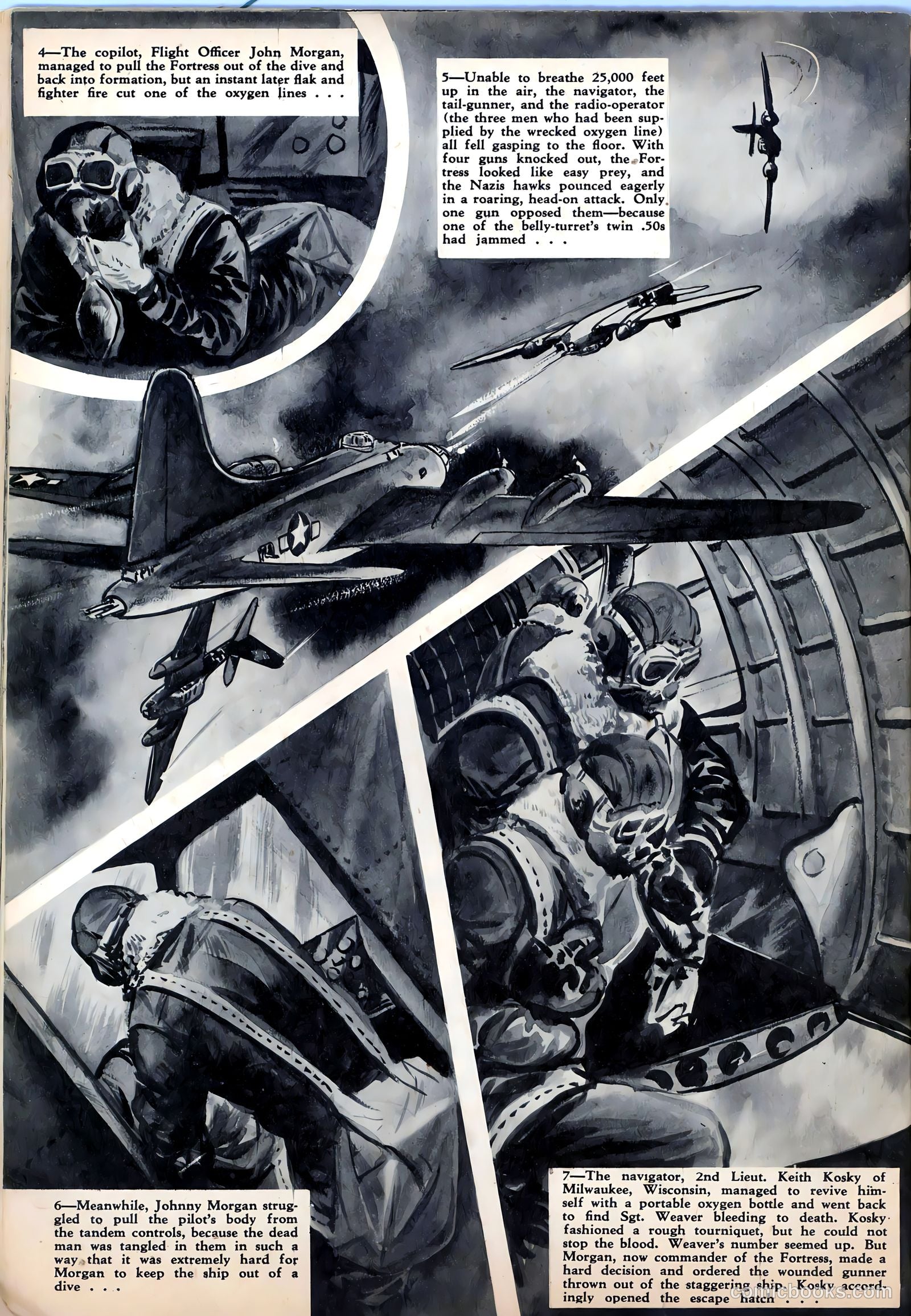 The American Air Forces #1 (1944, Magazine Enterprises) — page 32 of 52