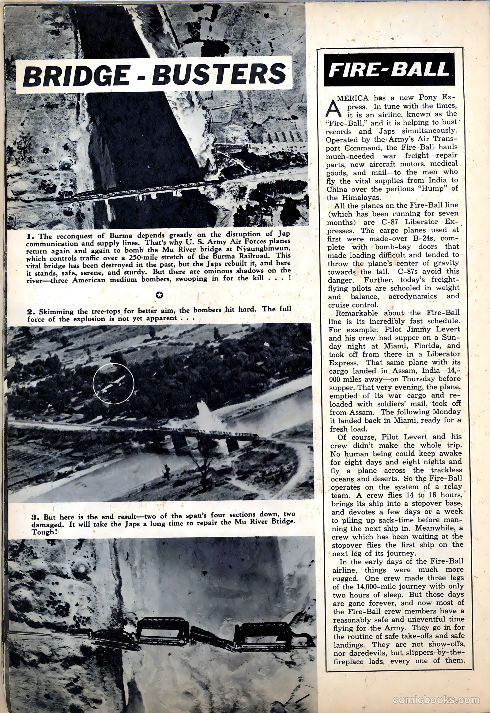 The American Air Forces #1 (1944, Magazine Enterprises) — page 36 of 52