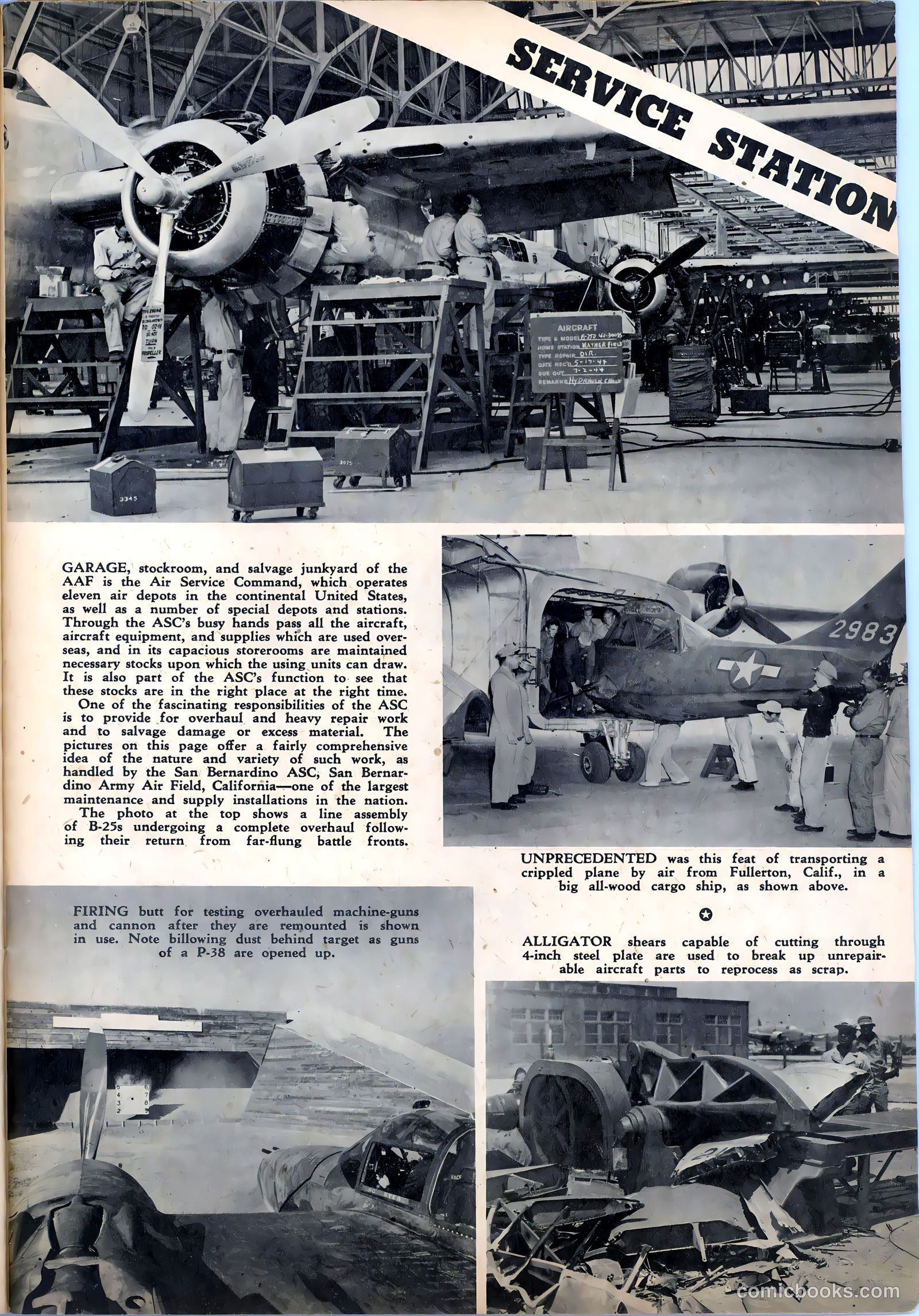 The American Air Forces #1 (1944, Magazine Enterprises) — page 37 of 52