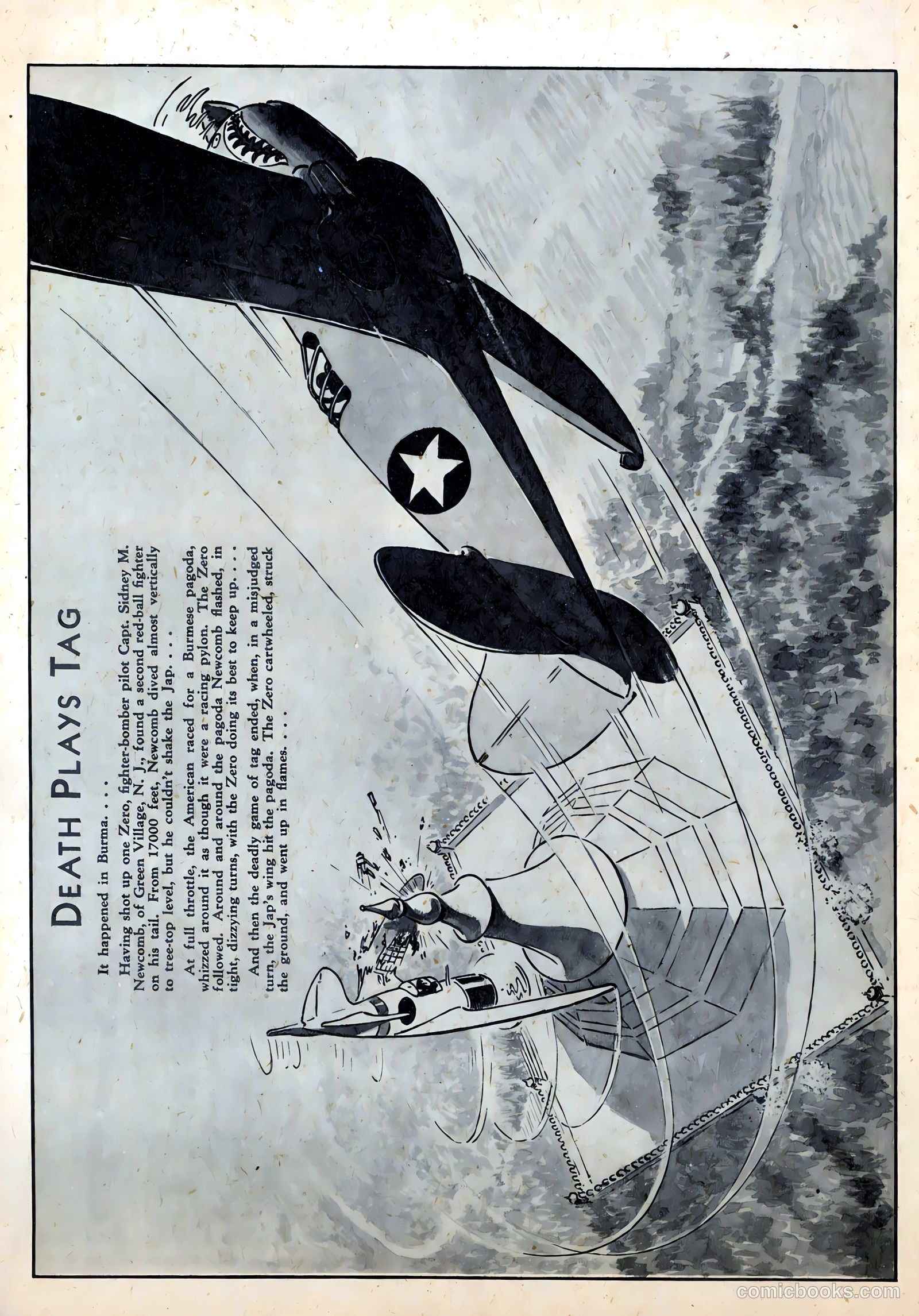 The American Air Forces #1 (1944, Magazine Enterprises) — page 38 of 52
