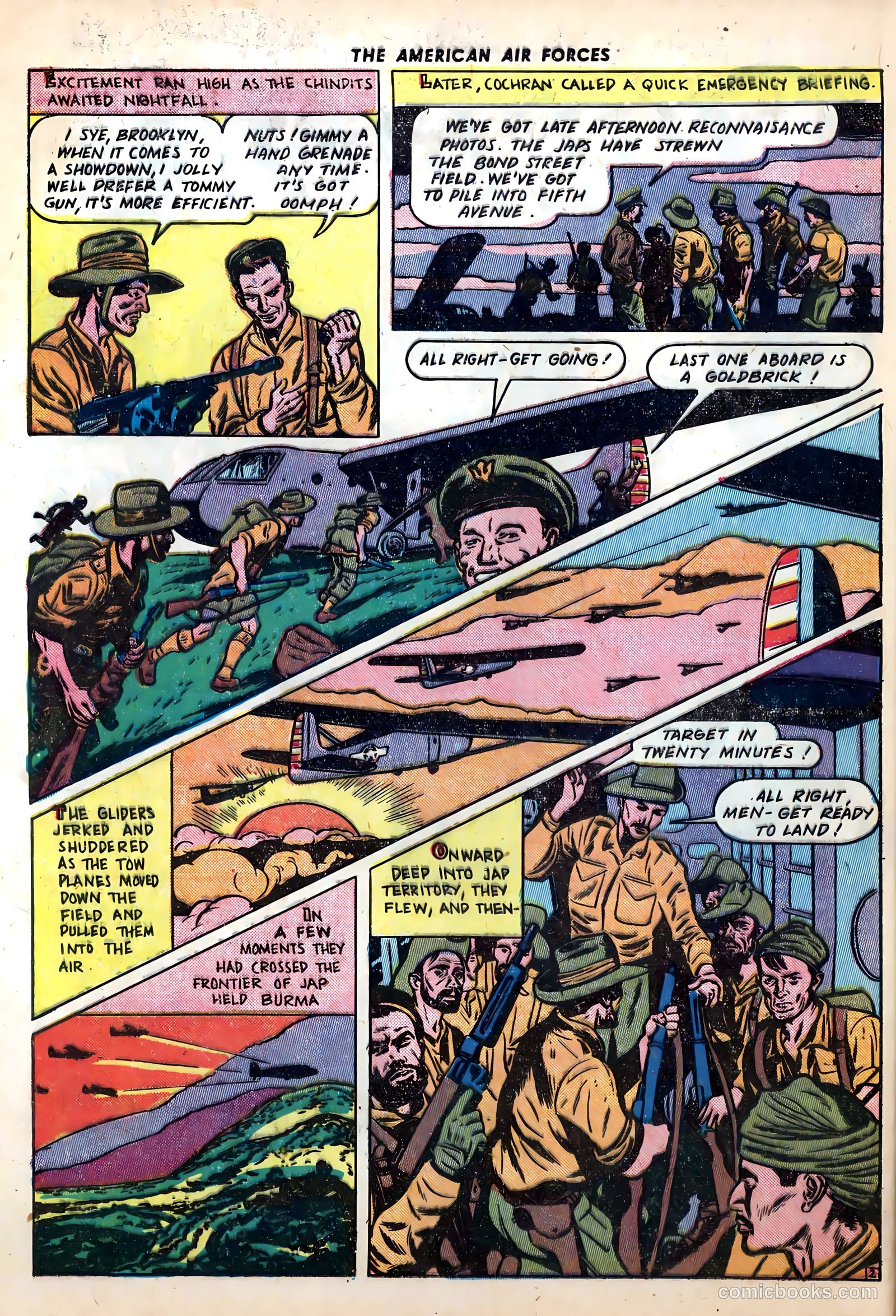 The American Air Forces #1 (1944, Magazine Enterprises) — page 40 of 52