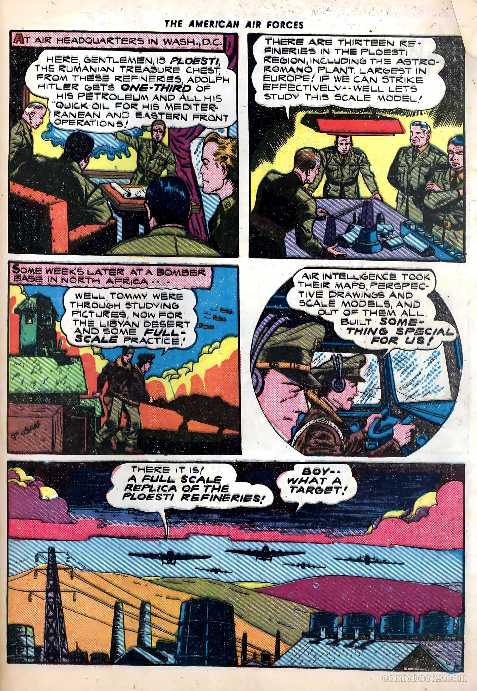 The American Air Forces #1 (1944, Magazine Enterprises) — page 43 of 52