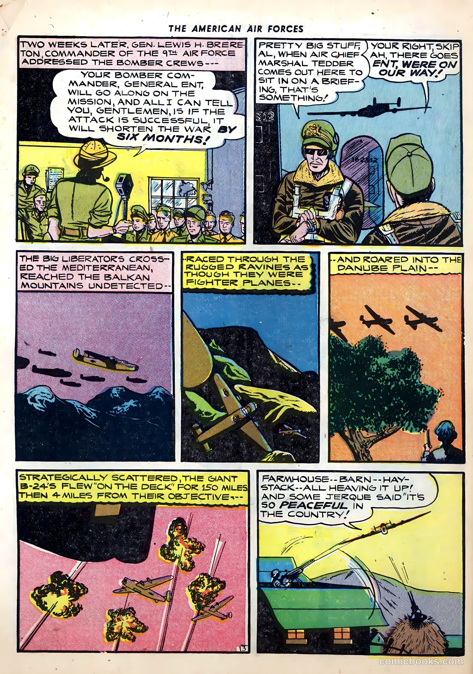 The American Air Forces #1 (1944, Magazine Enterprises) — page 44 of 52