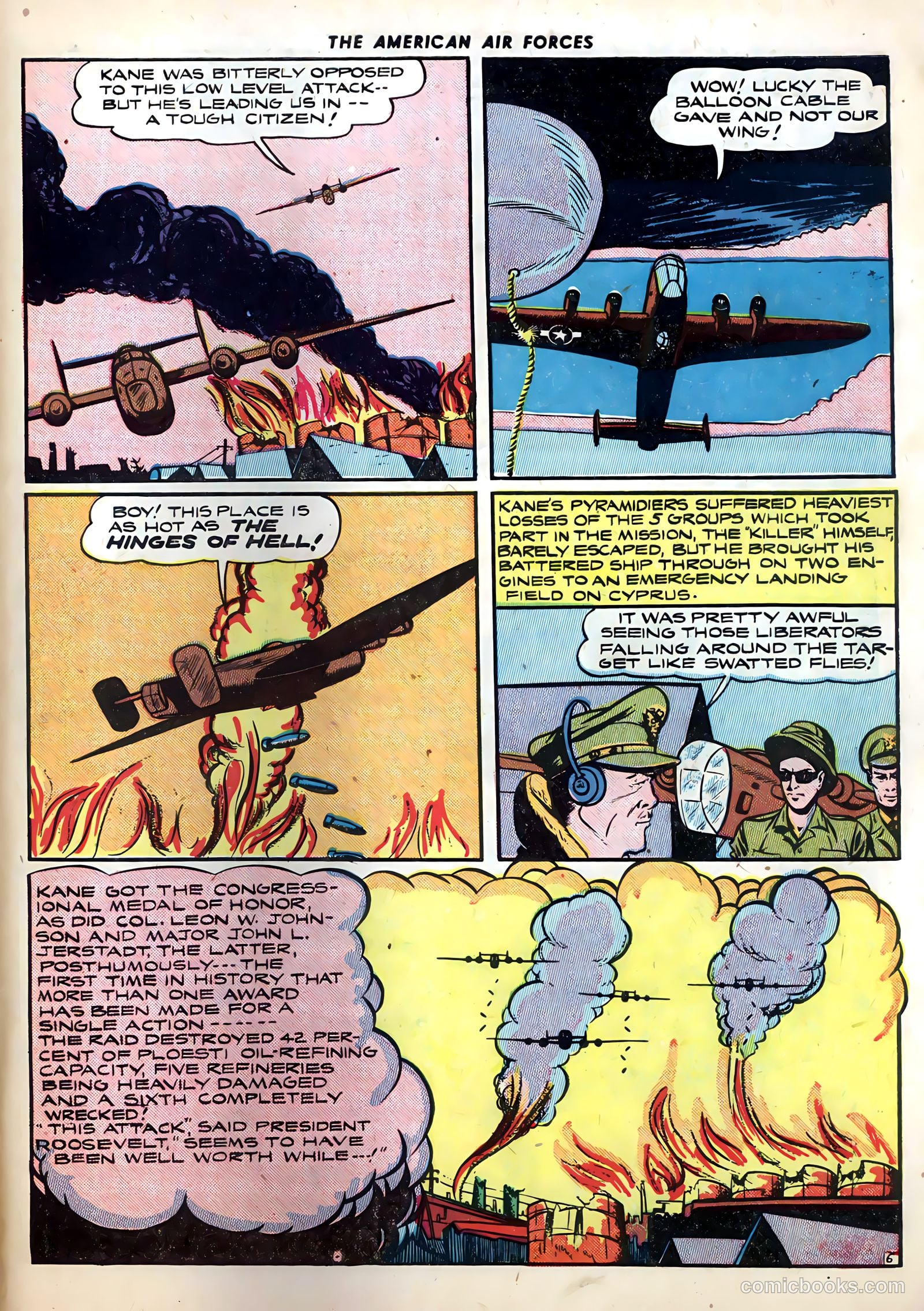 The American Air Forces #1 (1944, Magazine Enterprises) — page 47 of 52