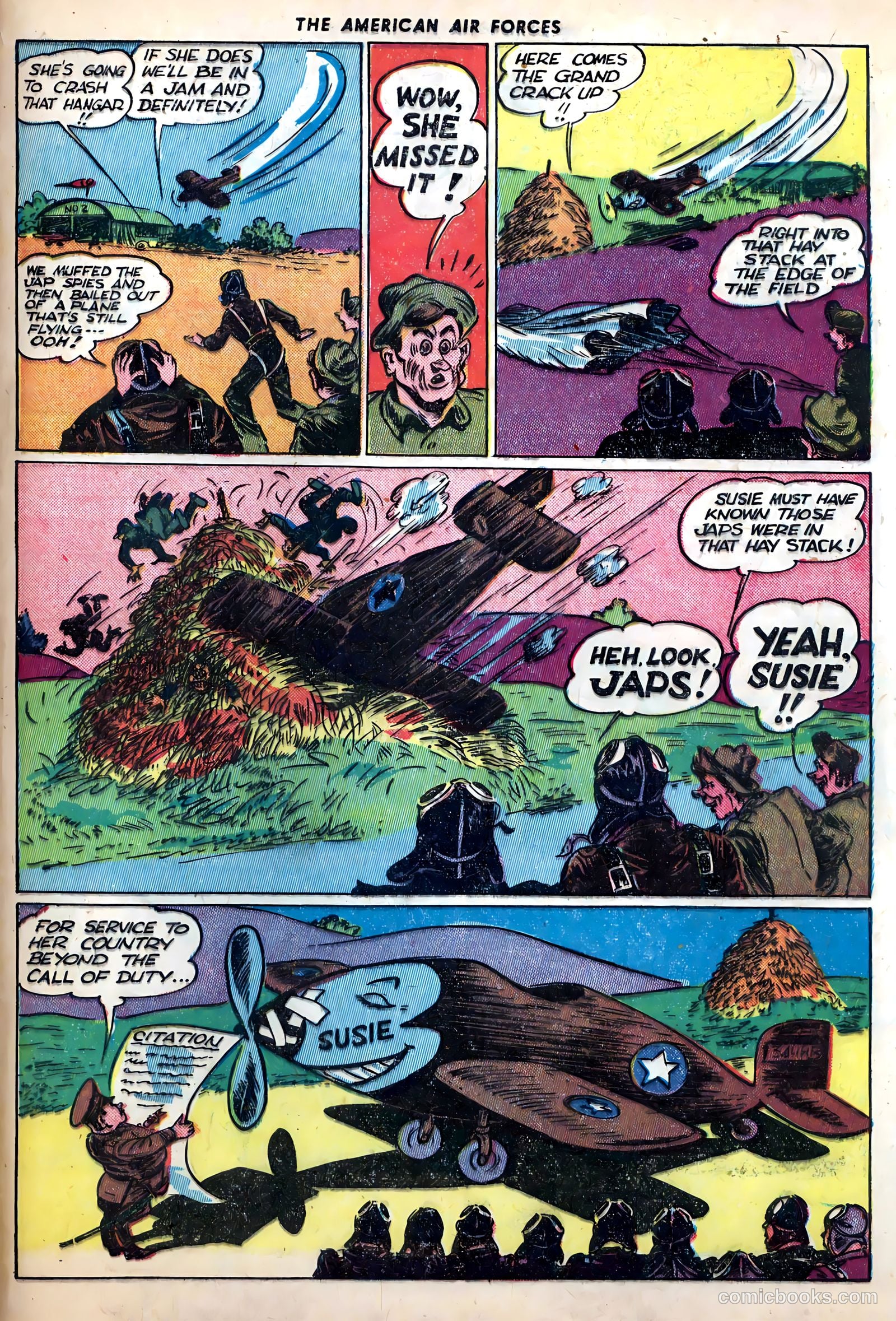 The American Air Forces #1 (1944, Magazine Enterprises) — page 49 of 52