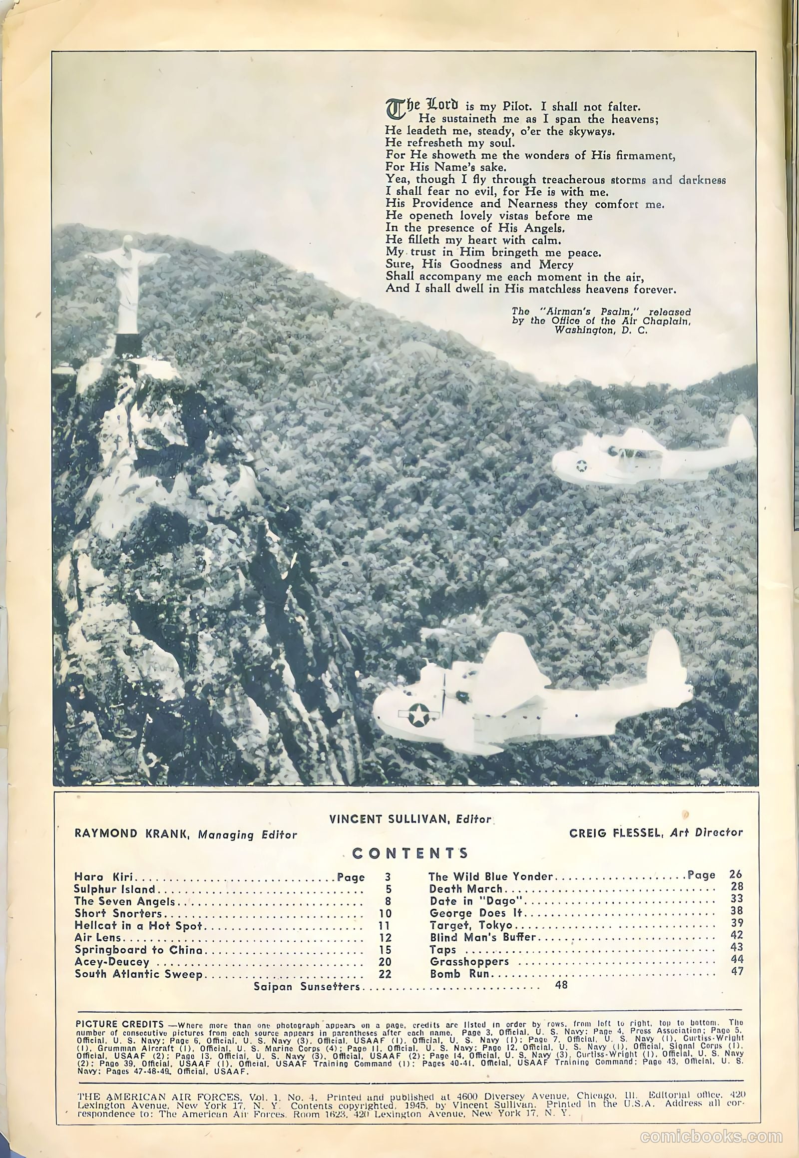 The American Air Forces #4 (1945, Magazine Enterprises) — page 4 of 52