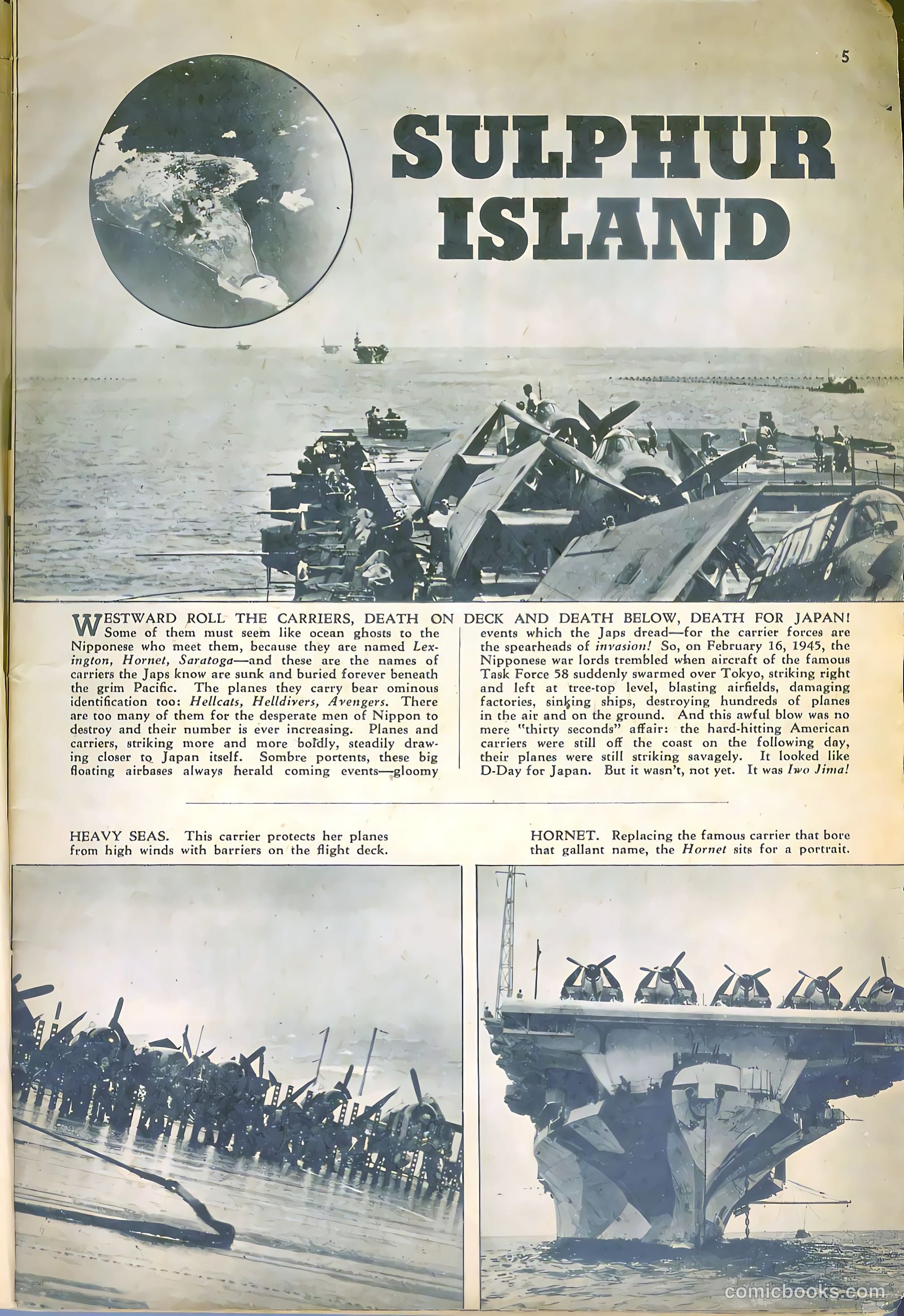 The American Air Forces #4 (1945, Magazine Enterprises) — page 5 of 52
