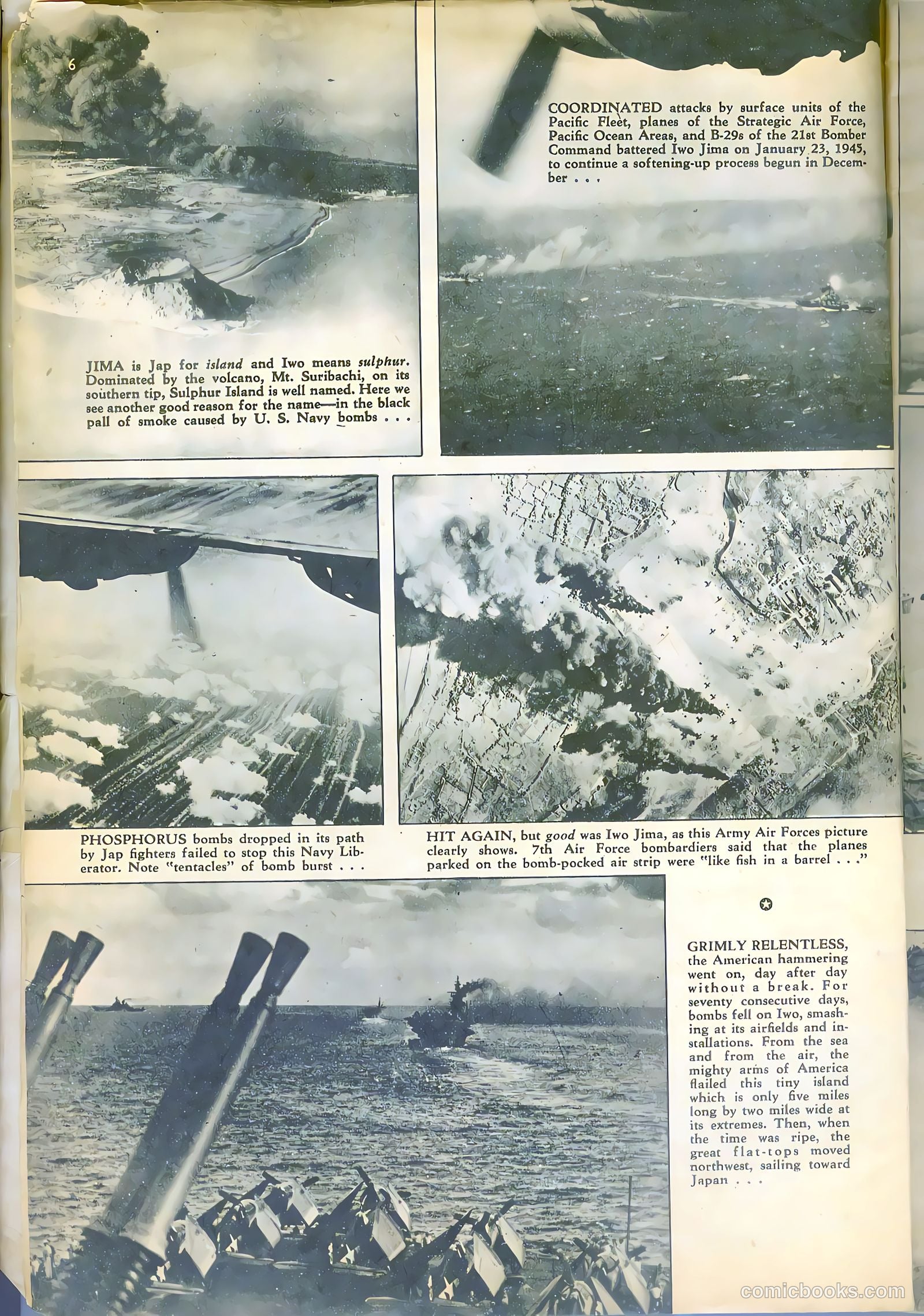 The American Air Forces #4 (1945, Magazine Enterprises) — page 6 of 52