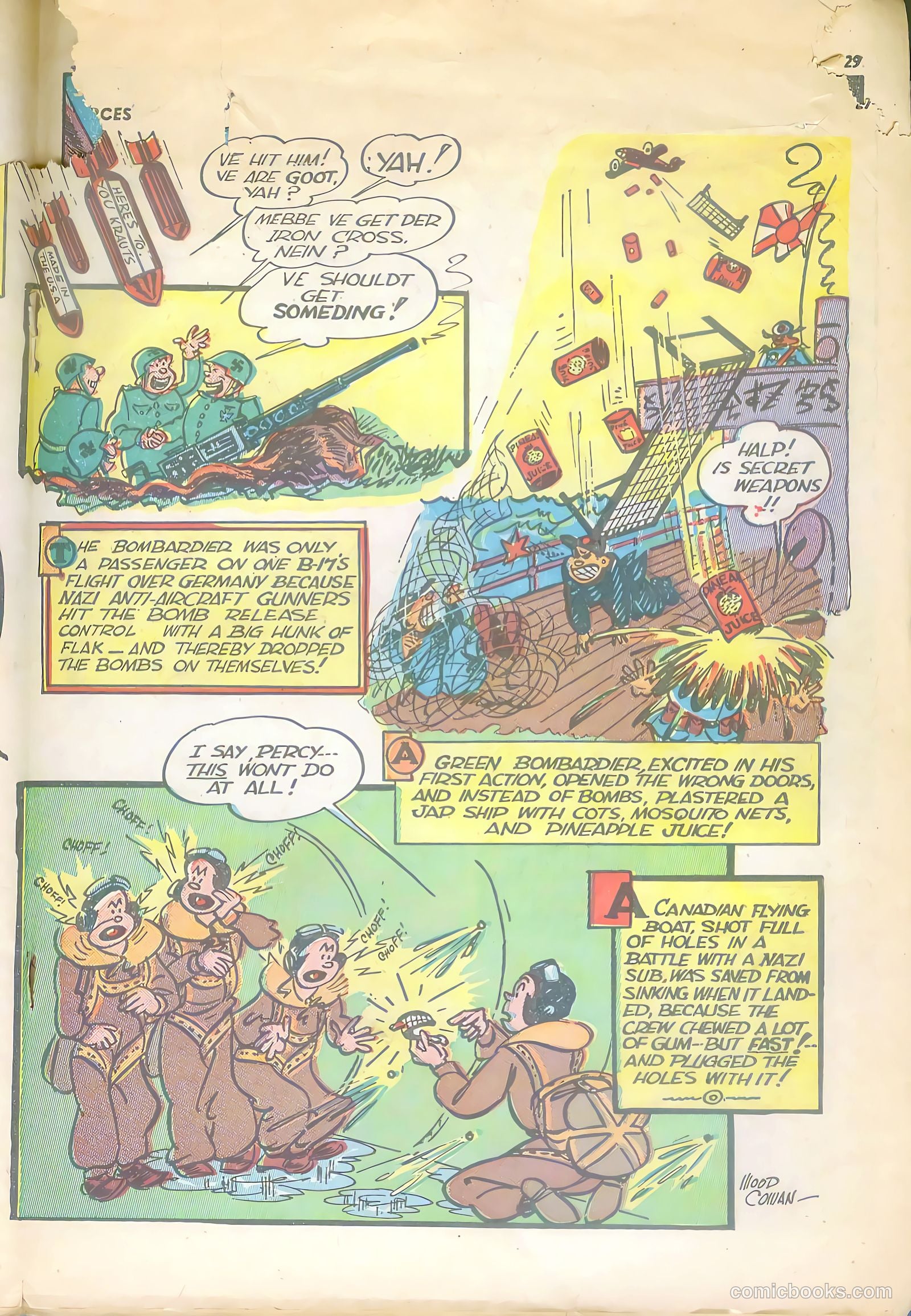 The American Air Forces #4 (1945, Magazine Enterprises) — page 27 of 52