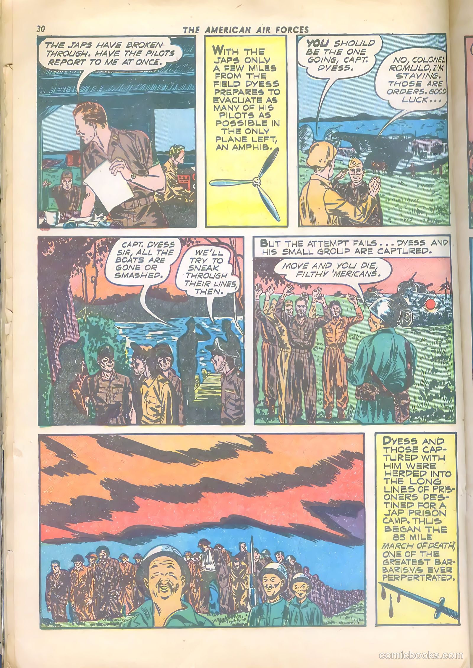 The American Air Forces #4 (1945, Magazine Enterprises) — page 30 of 52