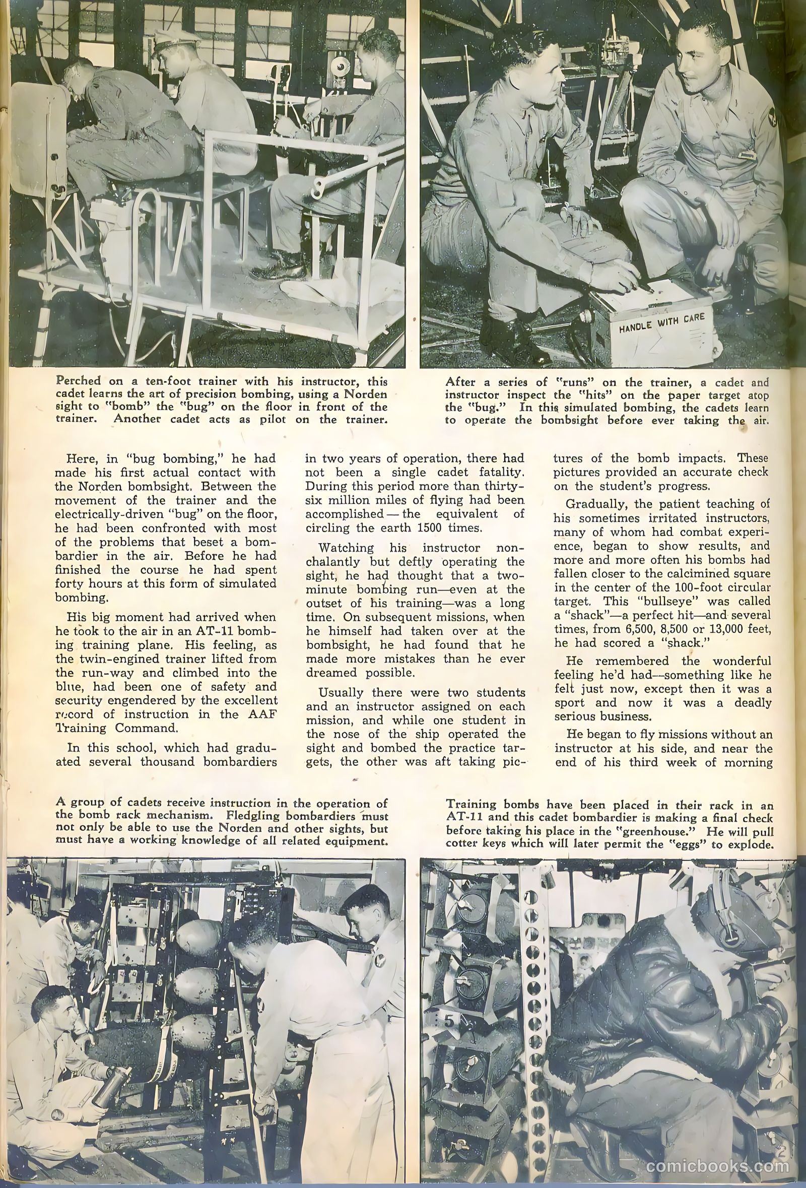The American Air Forces #4 (1945, Magazine Enterprises) — page 40 of 52