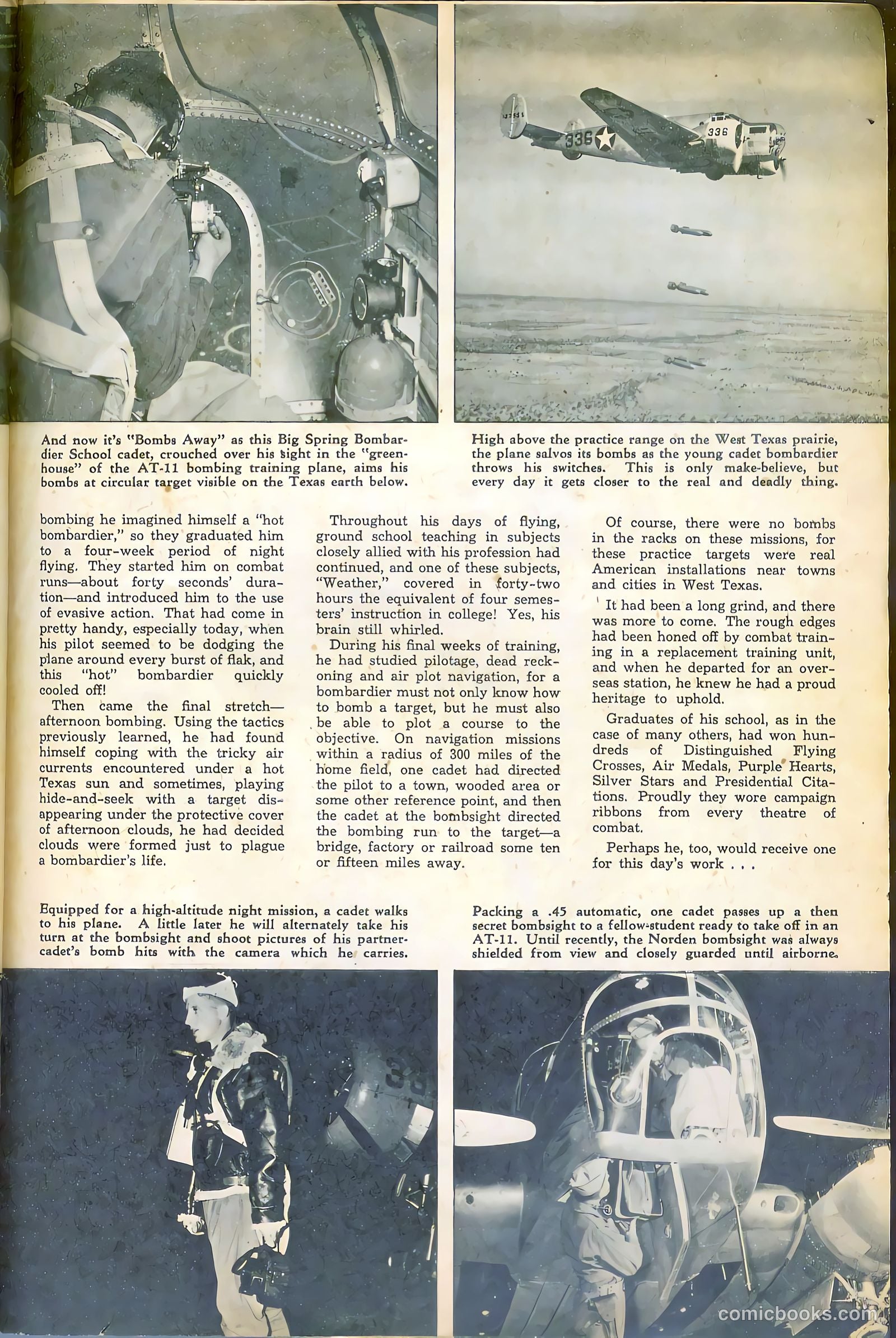 The American Air Forces #4 (1945, Magazine Enterprises) — page 41 of 52