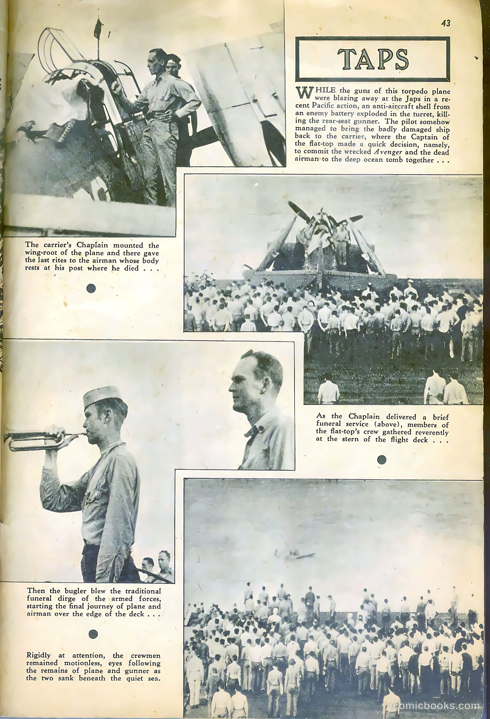 The American Air Forces #4 (1945, Magazine Enterprises) — page 43 of 52