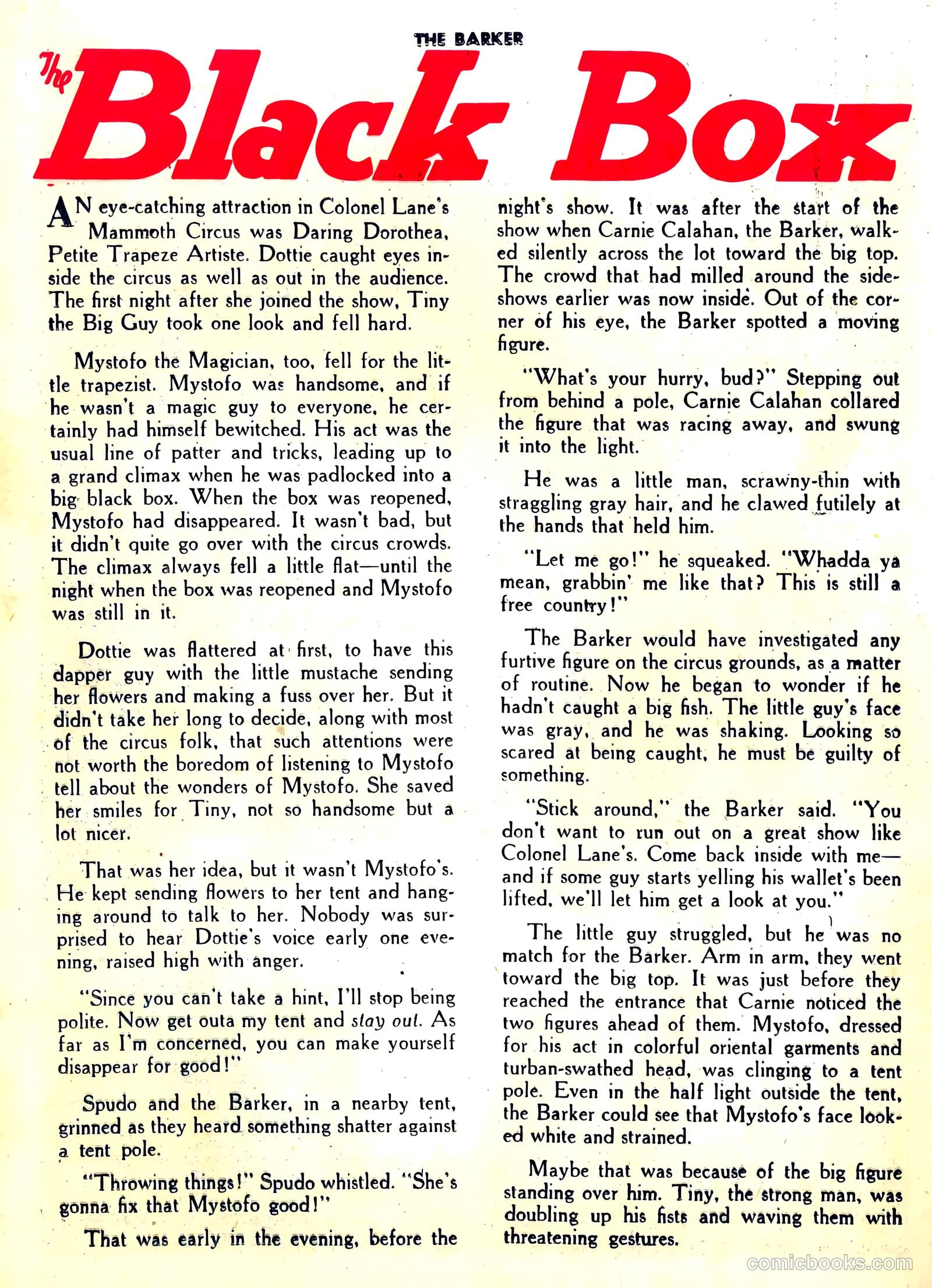 The Barker #10 (1948) — page 34 of 52