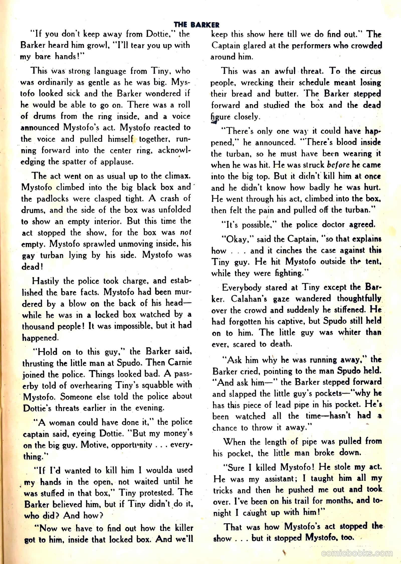 The Barker #10 (1948) — page 35 of 52