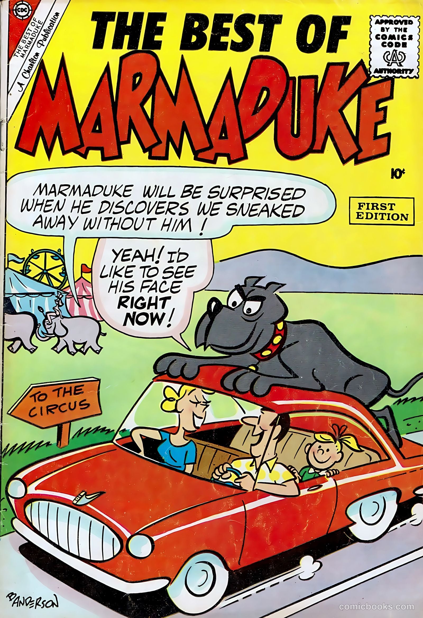The Best of Marmaduke #1 cover