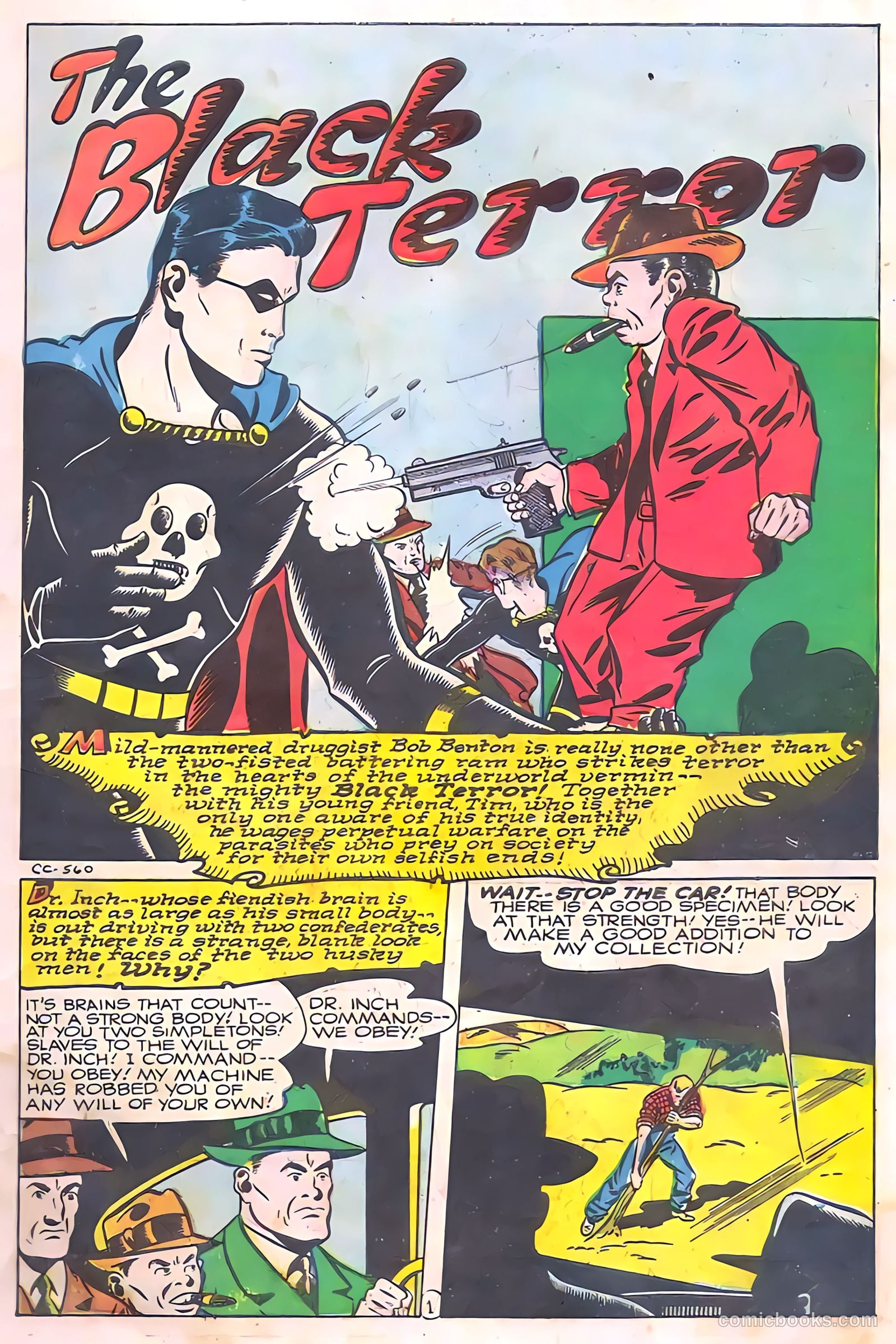 The Black Terror #15 (1946, Visual Editions, Inc.) — page 4 of 53