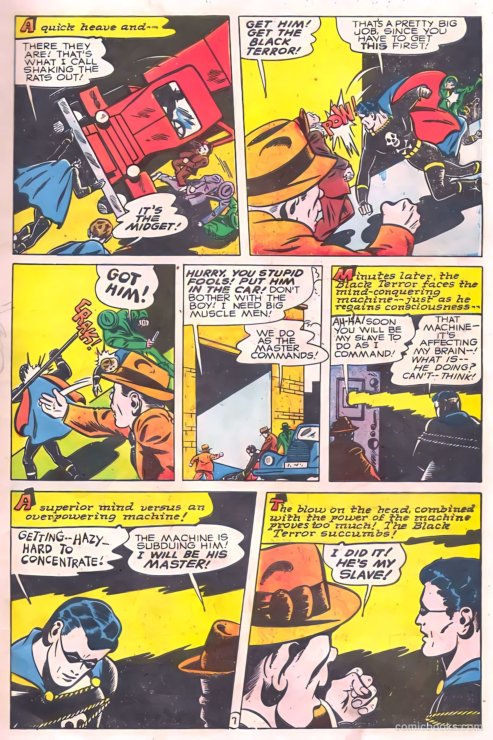 The Black Terror #15 (1946, Visual Editions, Inc.) — page 10 of 53