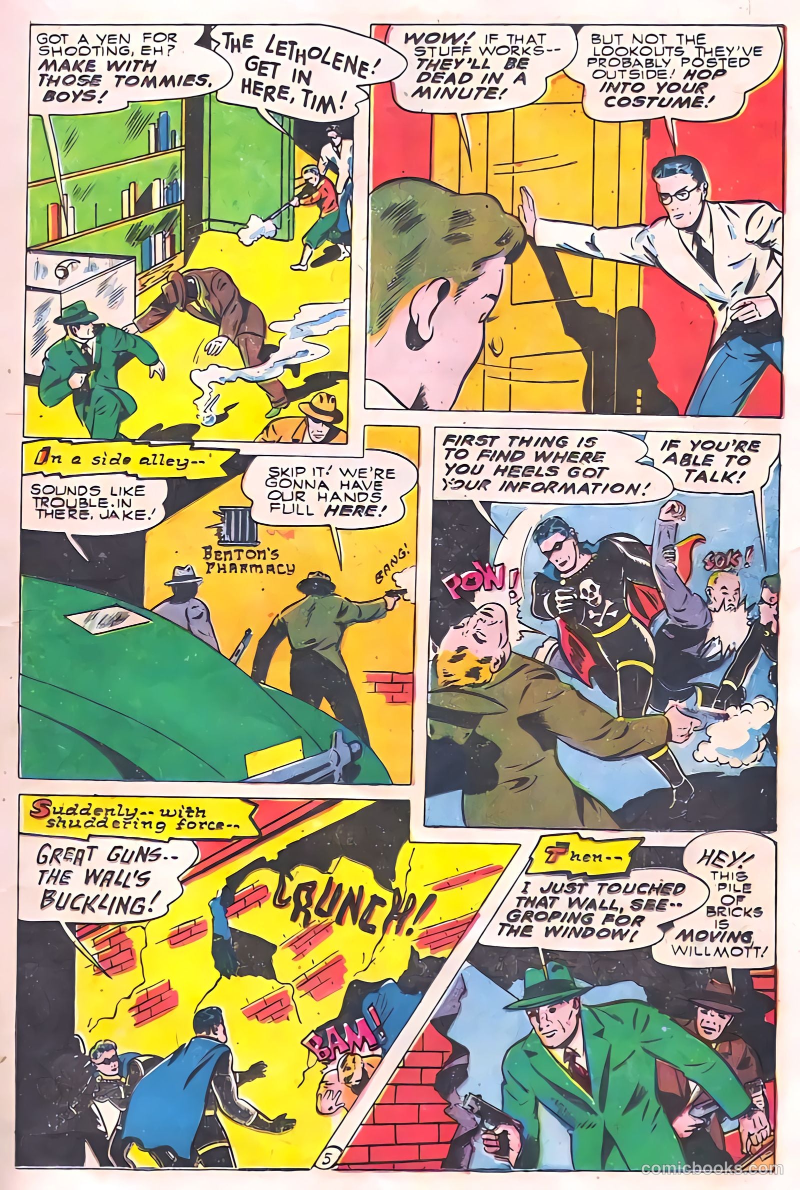 The Black Terror #15 (1946, Visual Editions, Inc.) — page 20 of 53