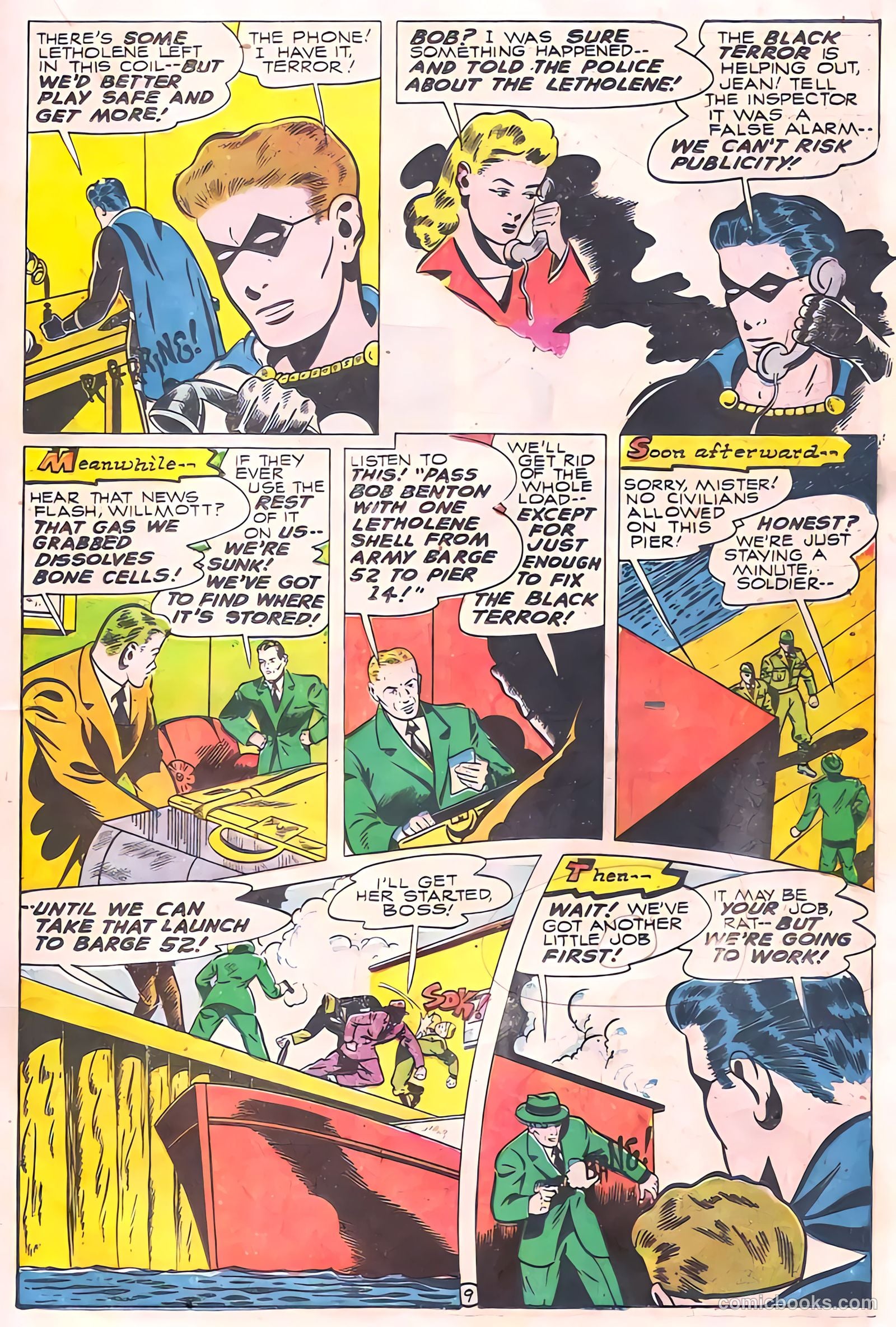 The Black Terror #15 (1946, Visual Editions, Inc.) — page 24 of 53