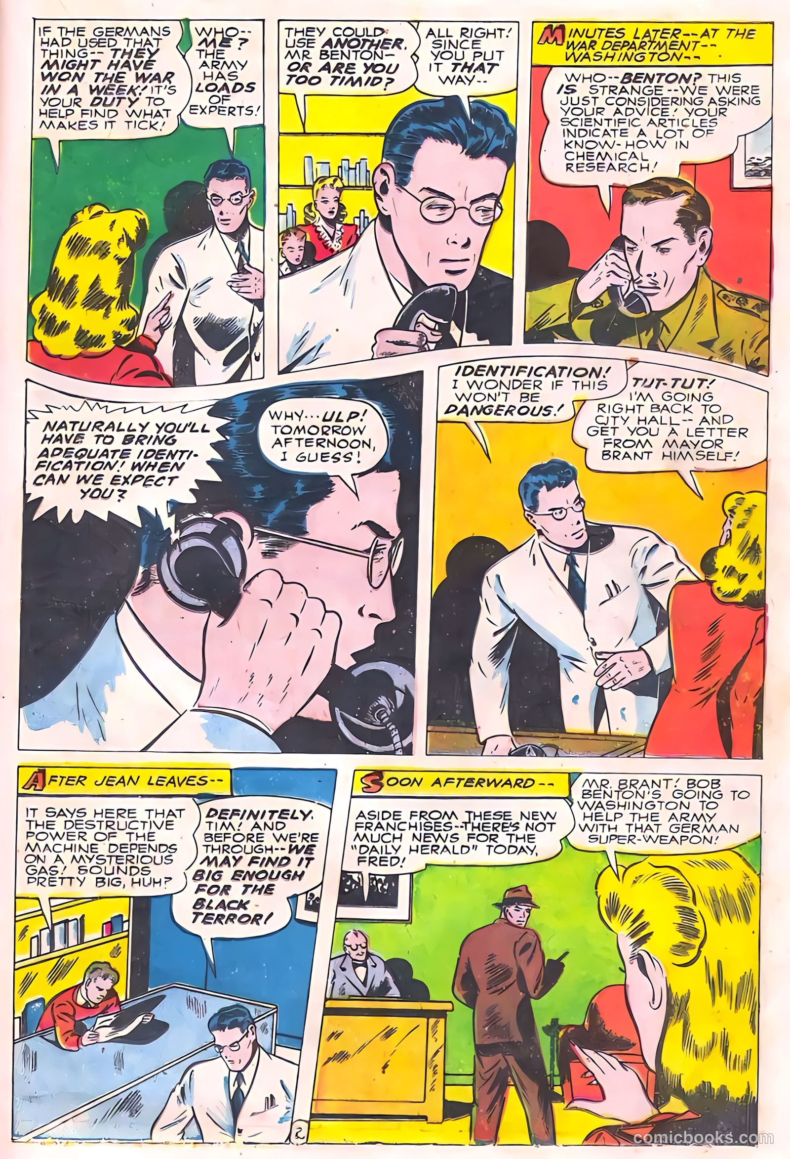 The Black Terror #15 (1946, Visual Editions, Inc.) — page 30 of 53