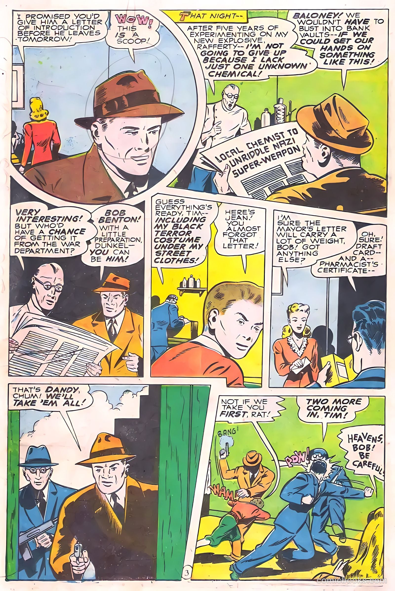 The Black Terror #15 (1946, Visual Editions, Inc.) — page 31 of 53