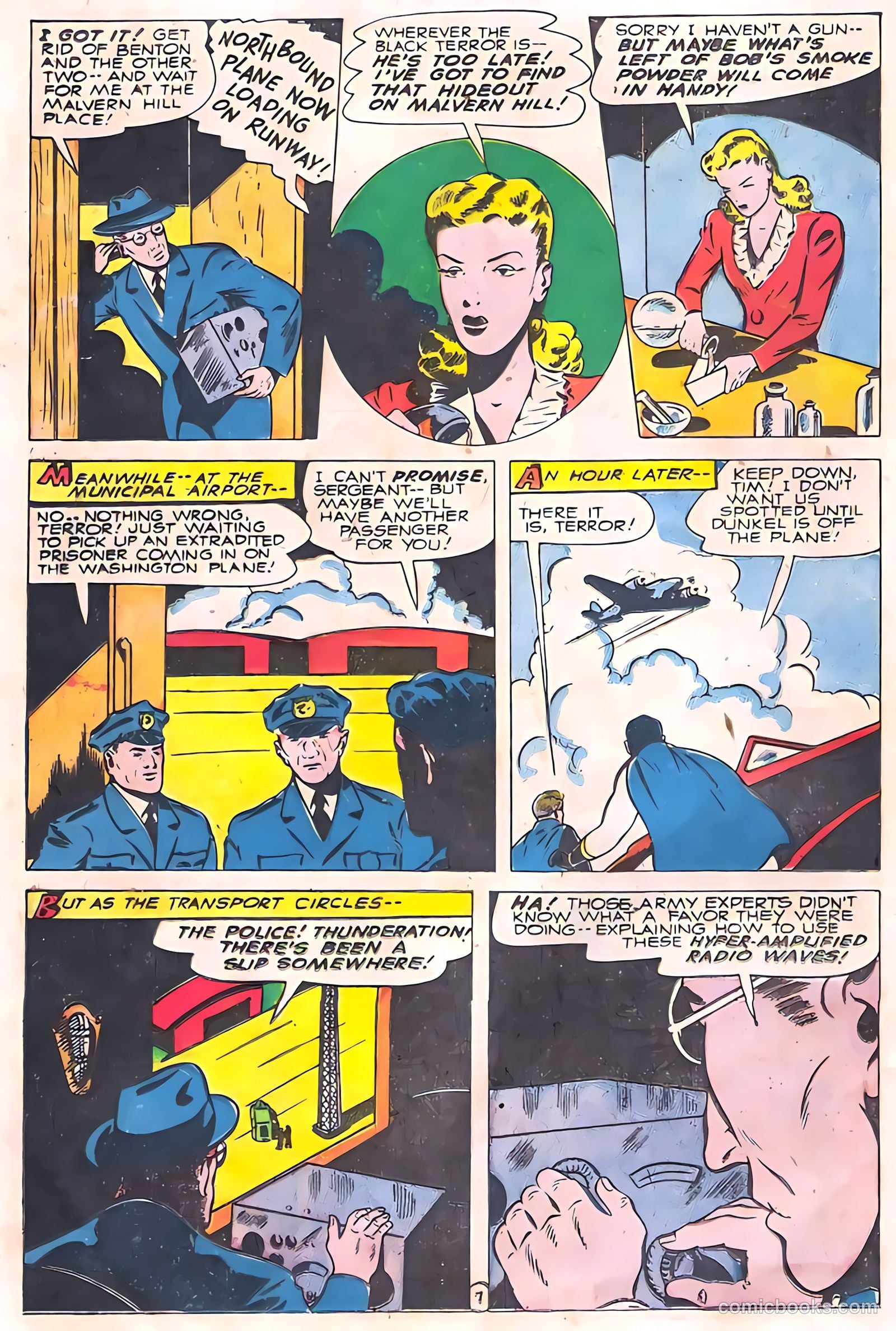 The Black Terror #15 (1946, Visual Editions, Inc.) — page 35 of 53