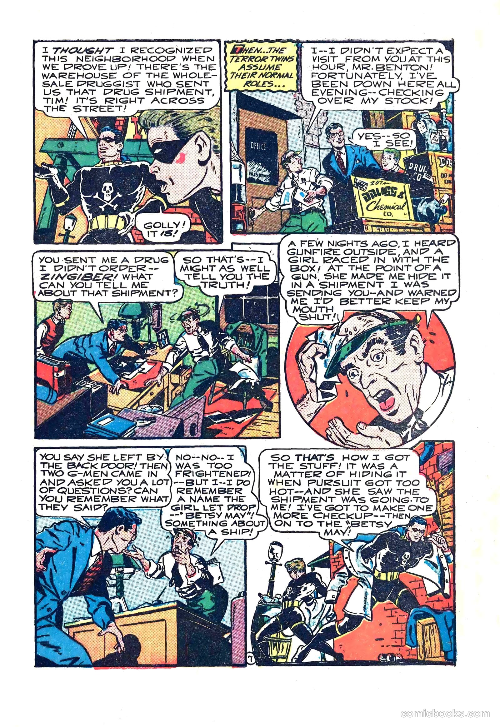 The Black Terror #17 (1947) — page 7 of 50