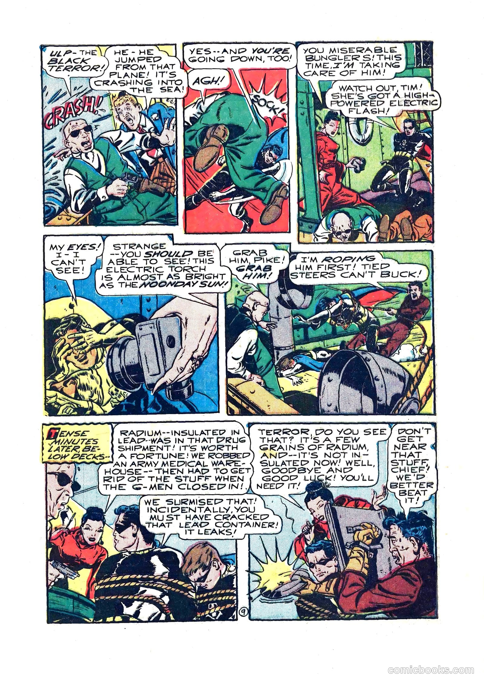 The Black Terror #17 (1947) — page 9 of 50