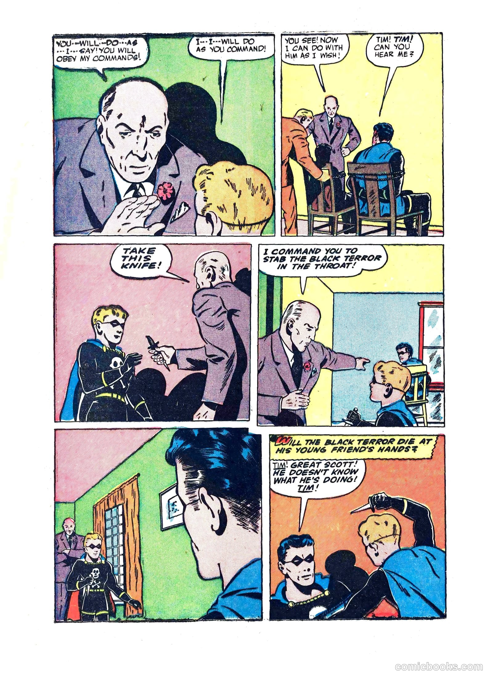 The Black Terror #17 (1947) — page 18 of 50