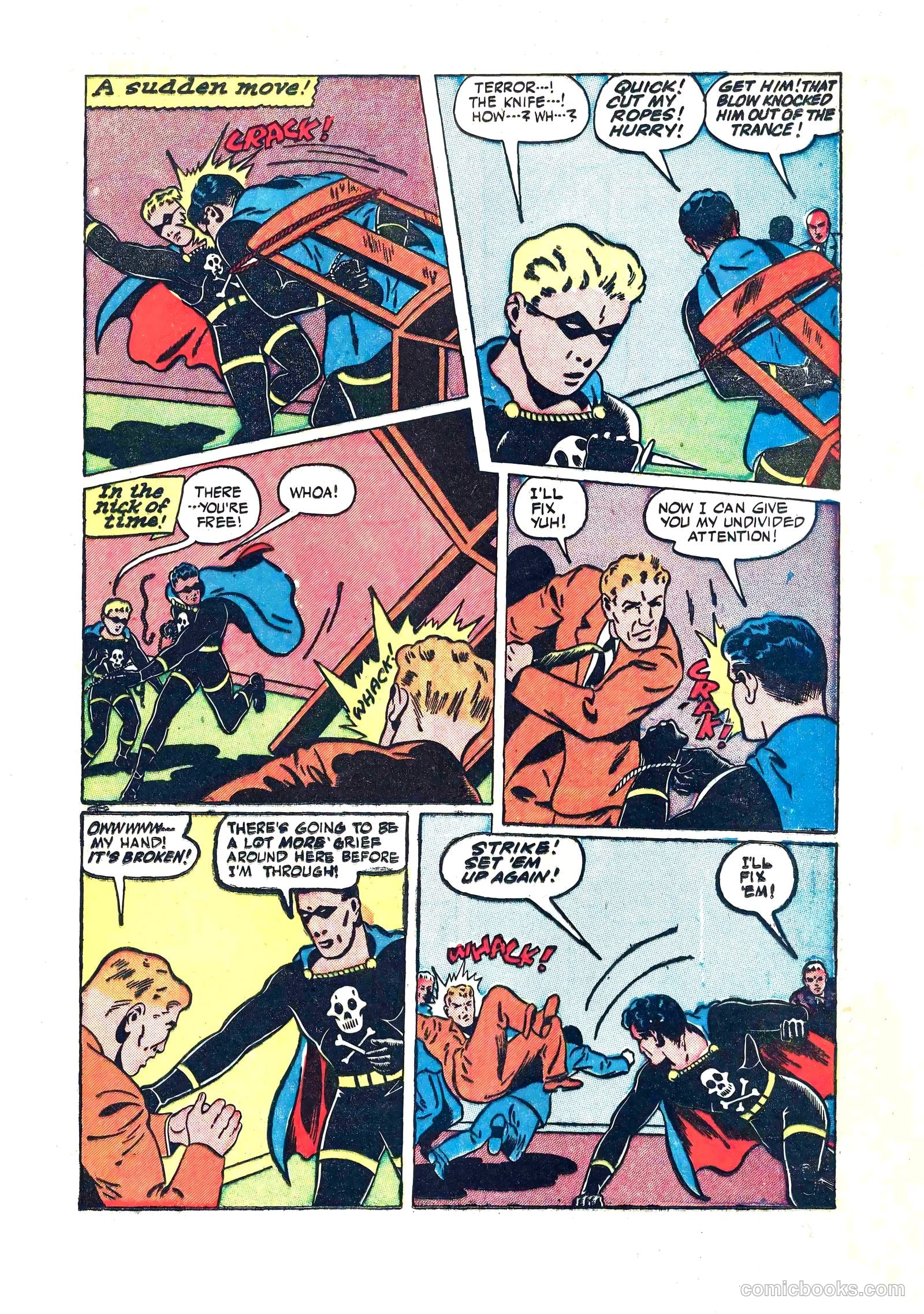 The Black Terror #17 (1947) — page 19 of 50