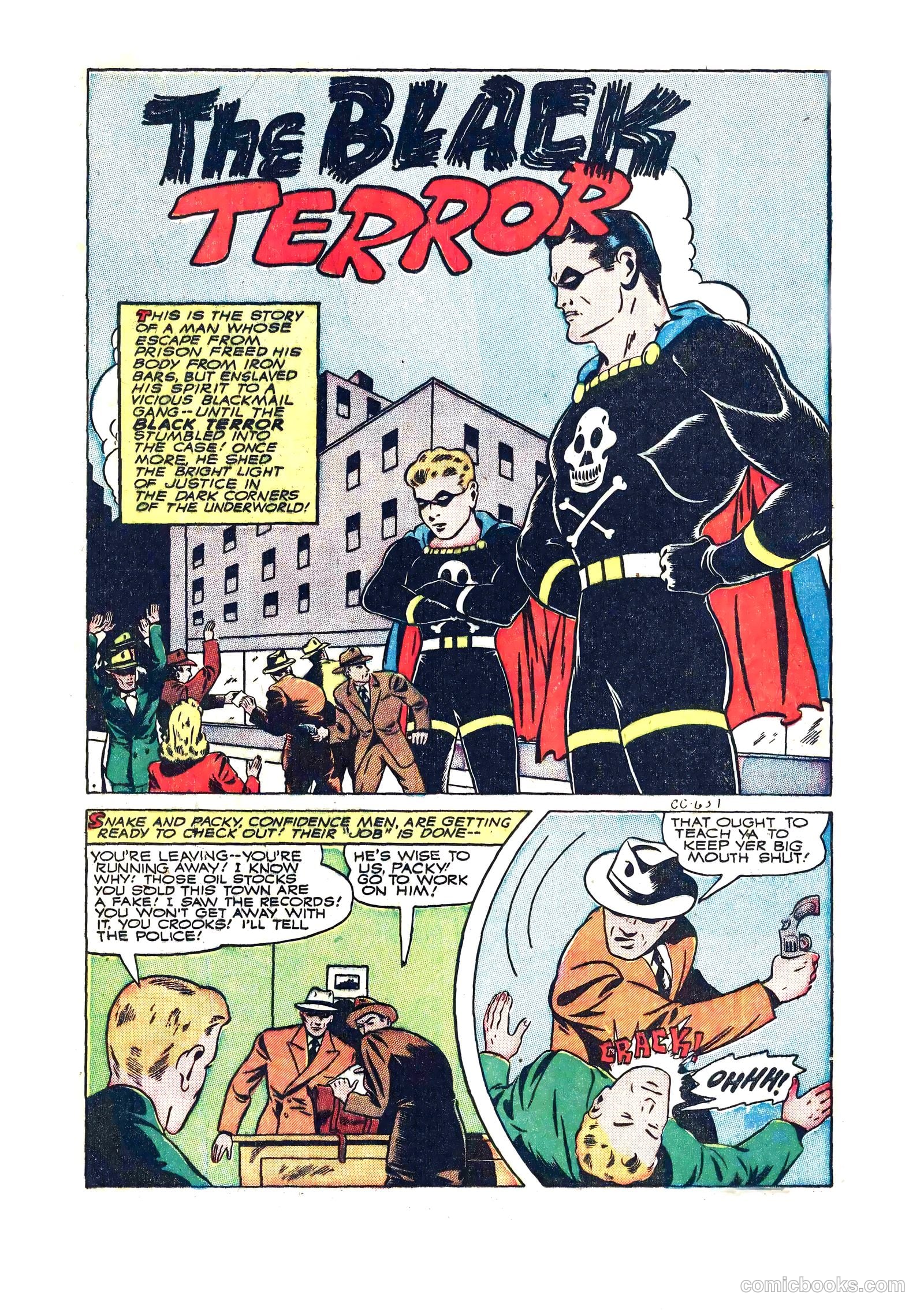 The Black Terror #17 (1947) — page 23 of 50