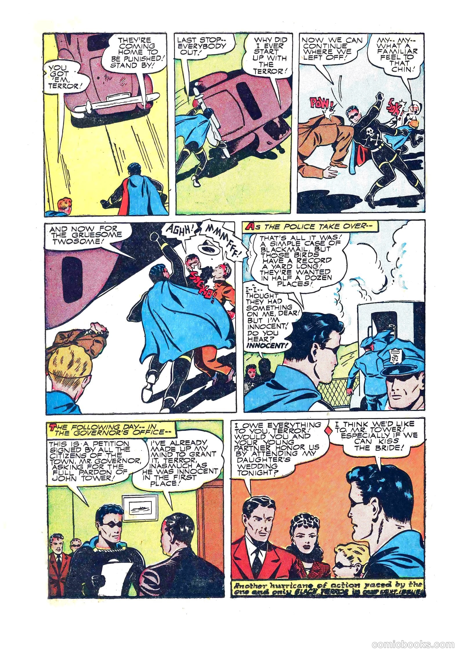 The Black Terror #17 (1947) — page 32 of 50