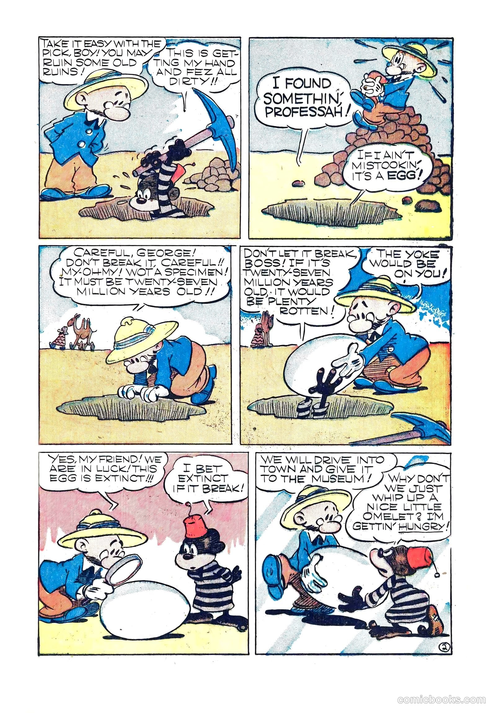 The Black Terror #17 (1947) — page 35 of 50