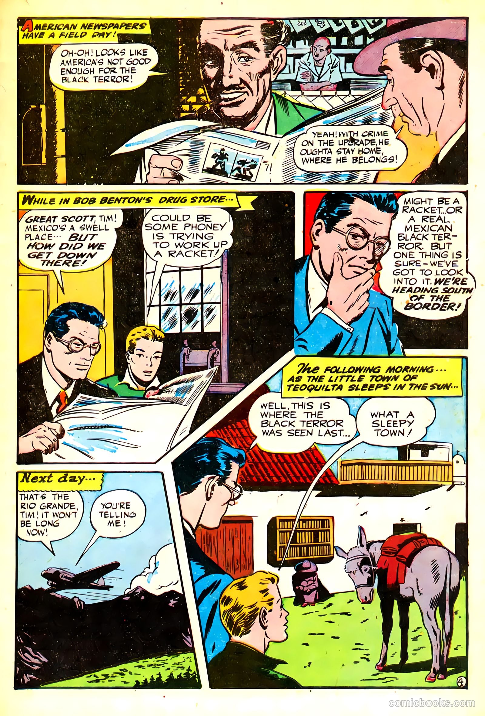 The Black Terror #20 (1947) — page 7 of 47