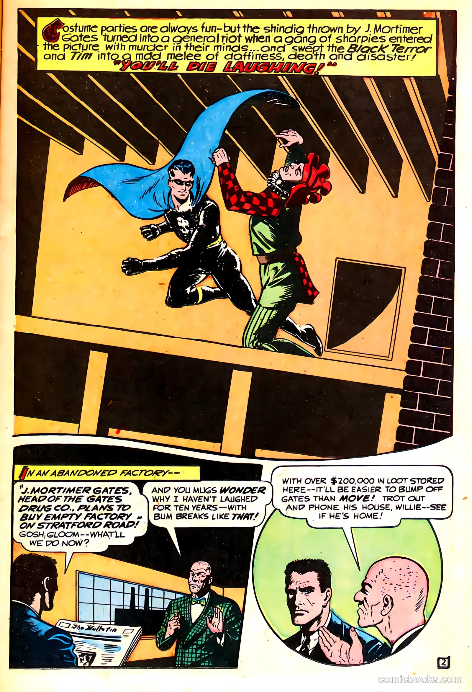 The Black Terror #20 (1947) — page 16 of 47