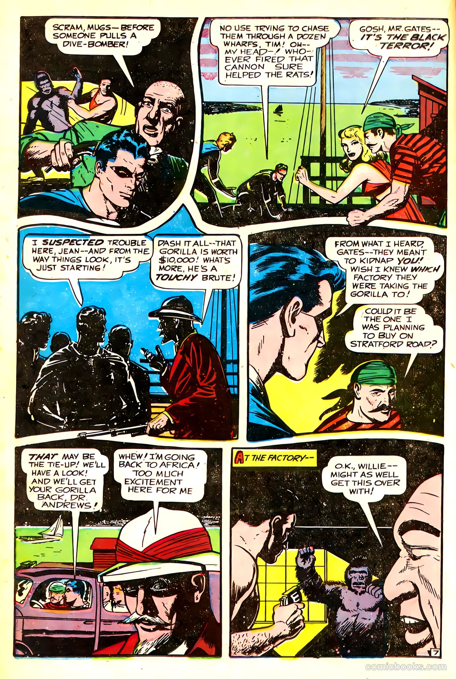 The Black Terror #20 (1947) — page 21 of 47