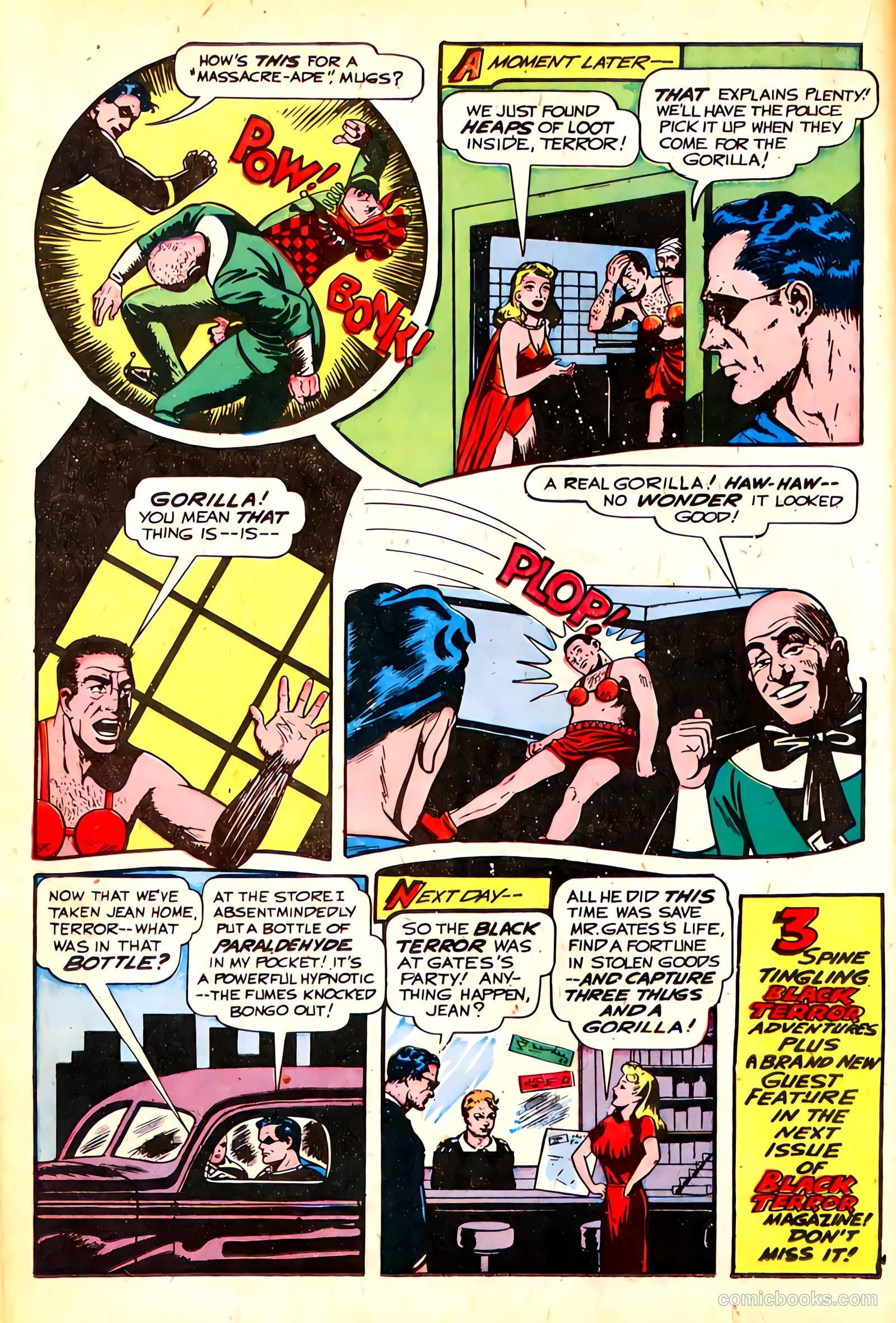 The Black Terror #20 (1947) — page 25 of 47