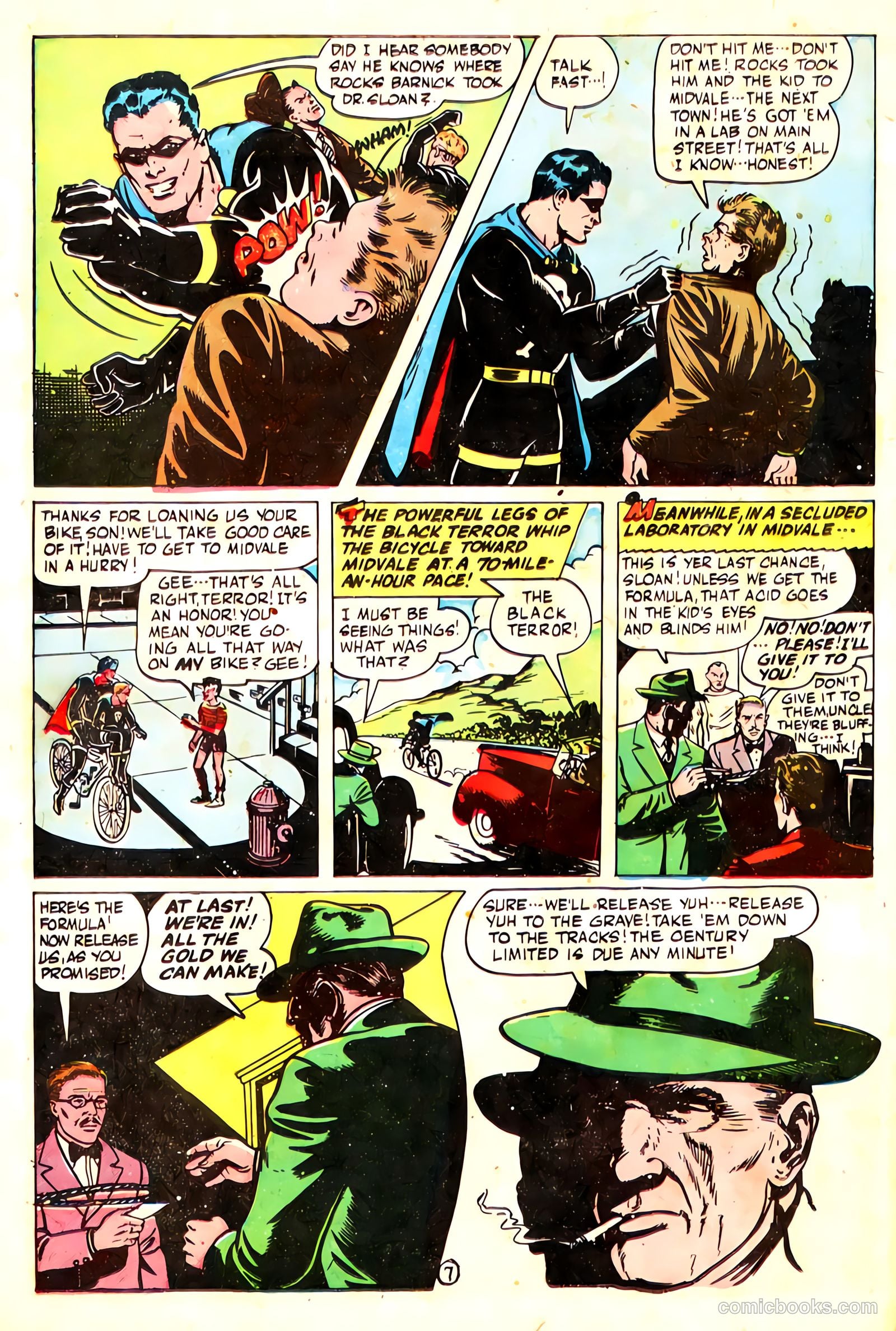 The Black Terror #20 (1947) — page 32 of 47