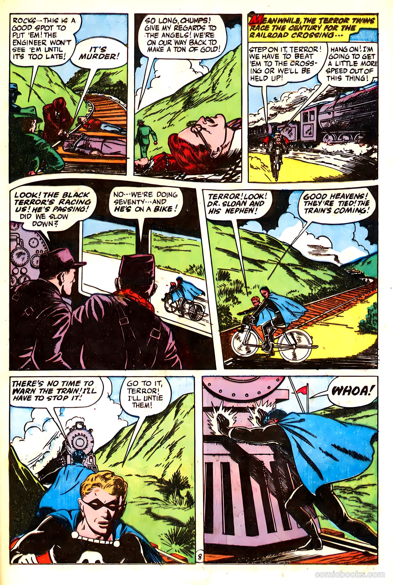 The Black Terror #20 (1947) — page 33 of 47