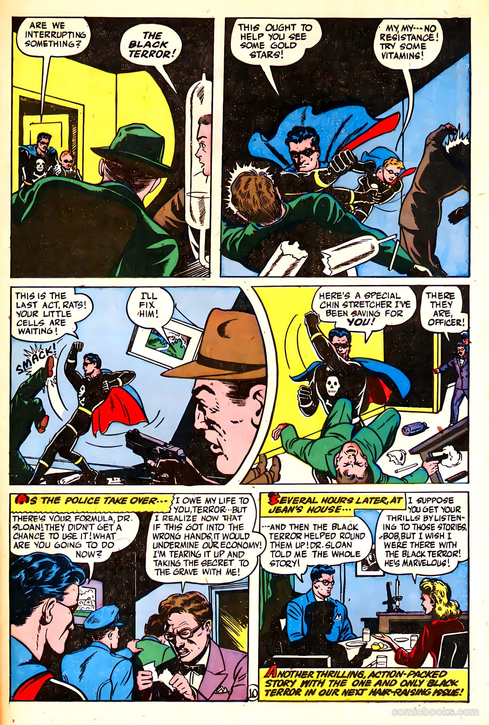 The Black Terror #20 (1947) — page 35 of 47