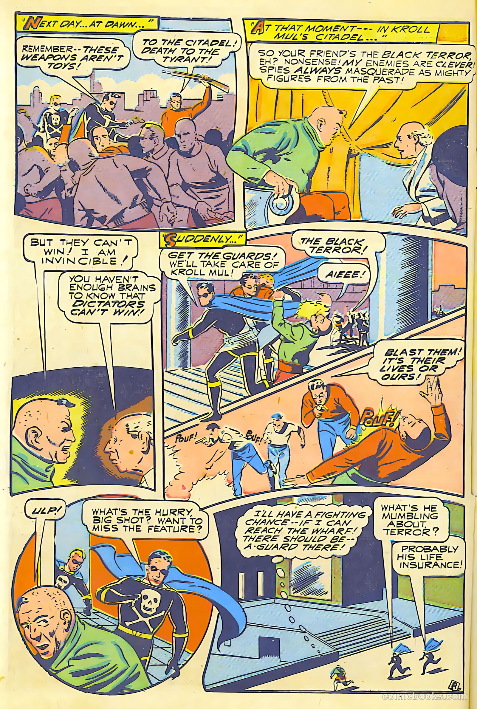 The Black Terror #22 (1948) — page 9 of 43