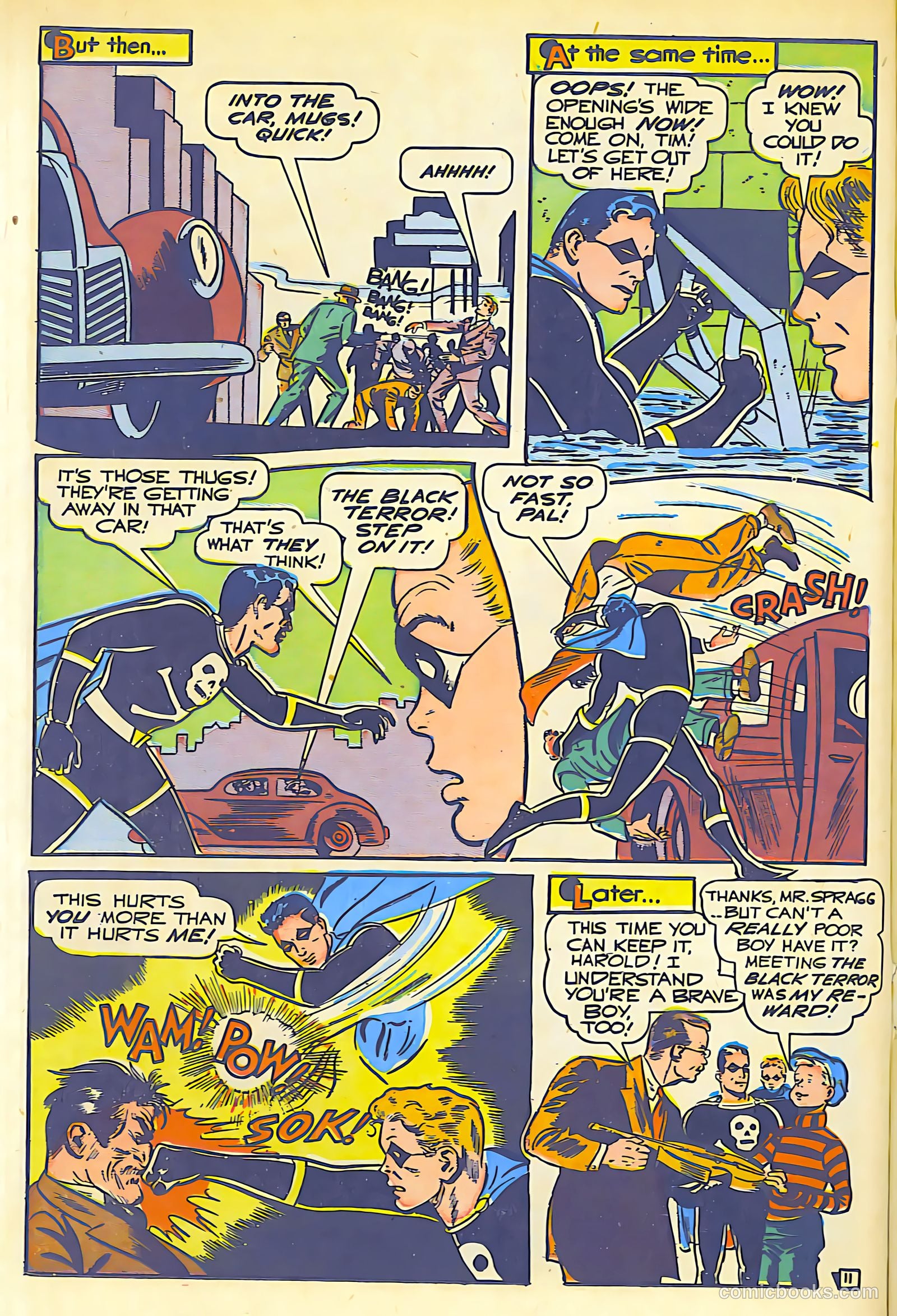 The Black Terror #22 (1948) — page 22 of 43