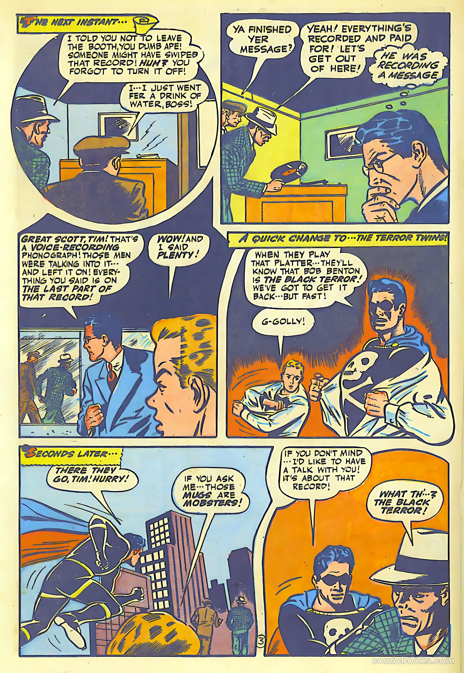 The Black Terror #22 (1948) — page 25 of 43